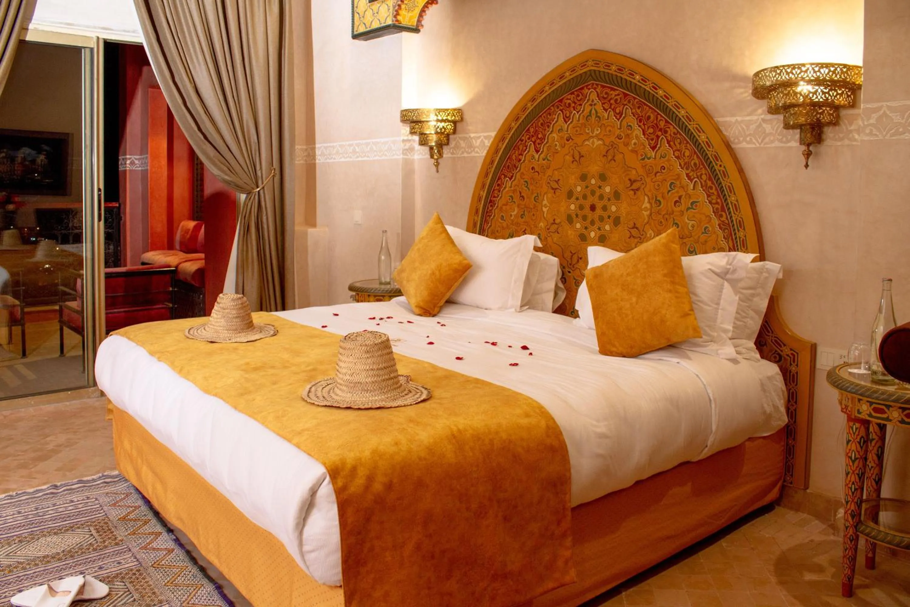 Bed in Borj Des Cascades & Spa