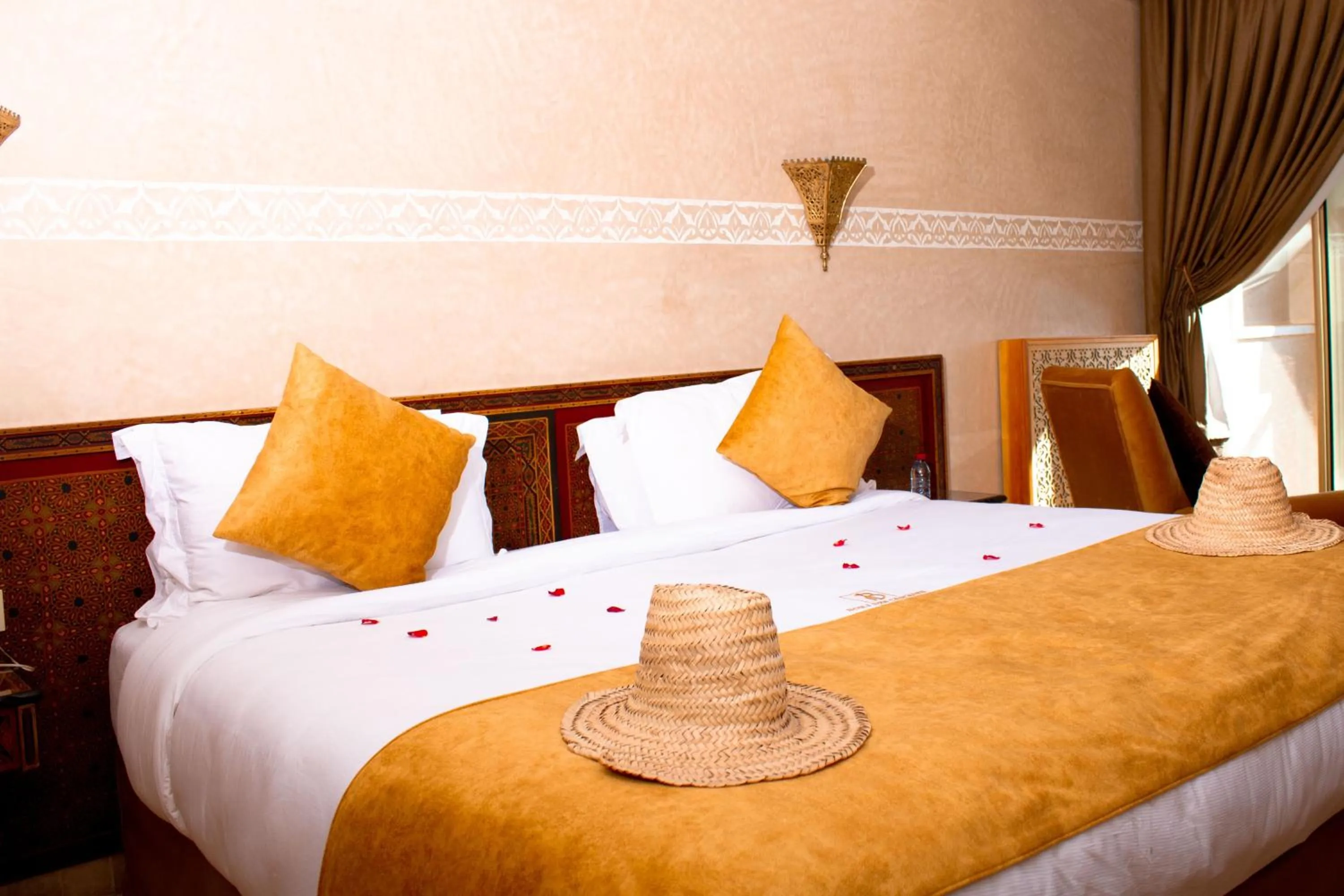 Bed in Borj Des Cascades & Spa