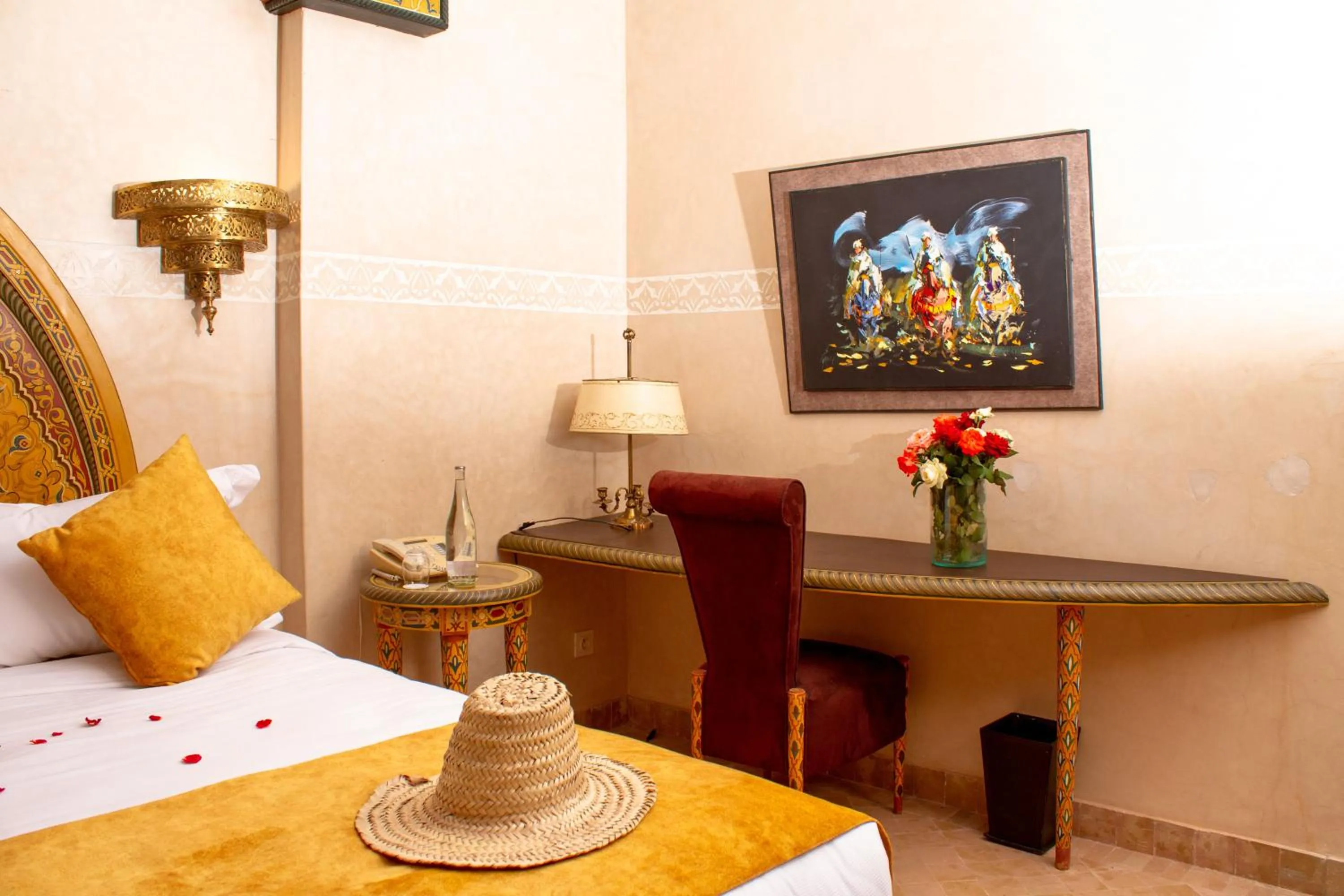 Bed in Borj Des Cascades & Spa