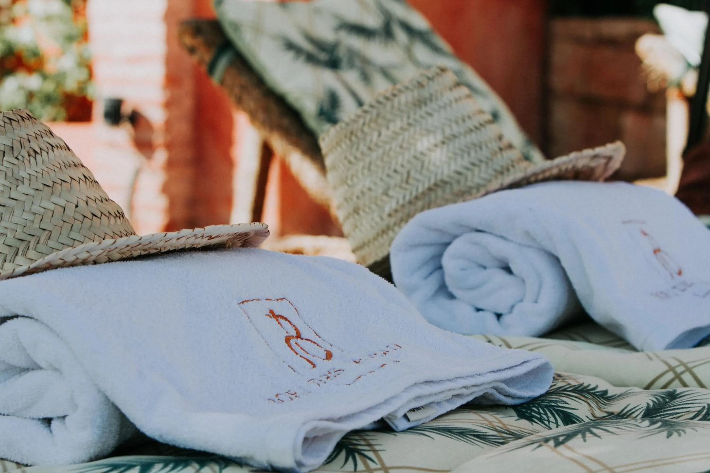 Bed in Borj Des Cascades & Spa