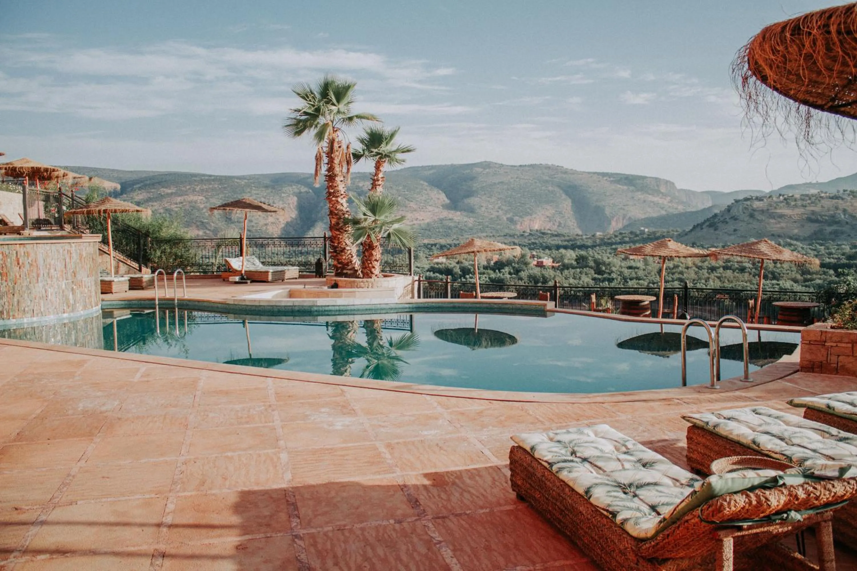 Swimming pool in Borj Des Cascades & Spa