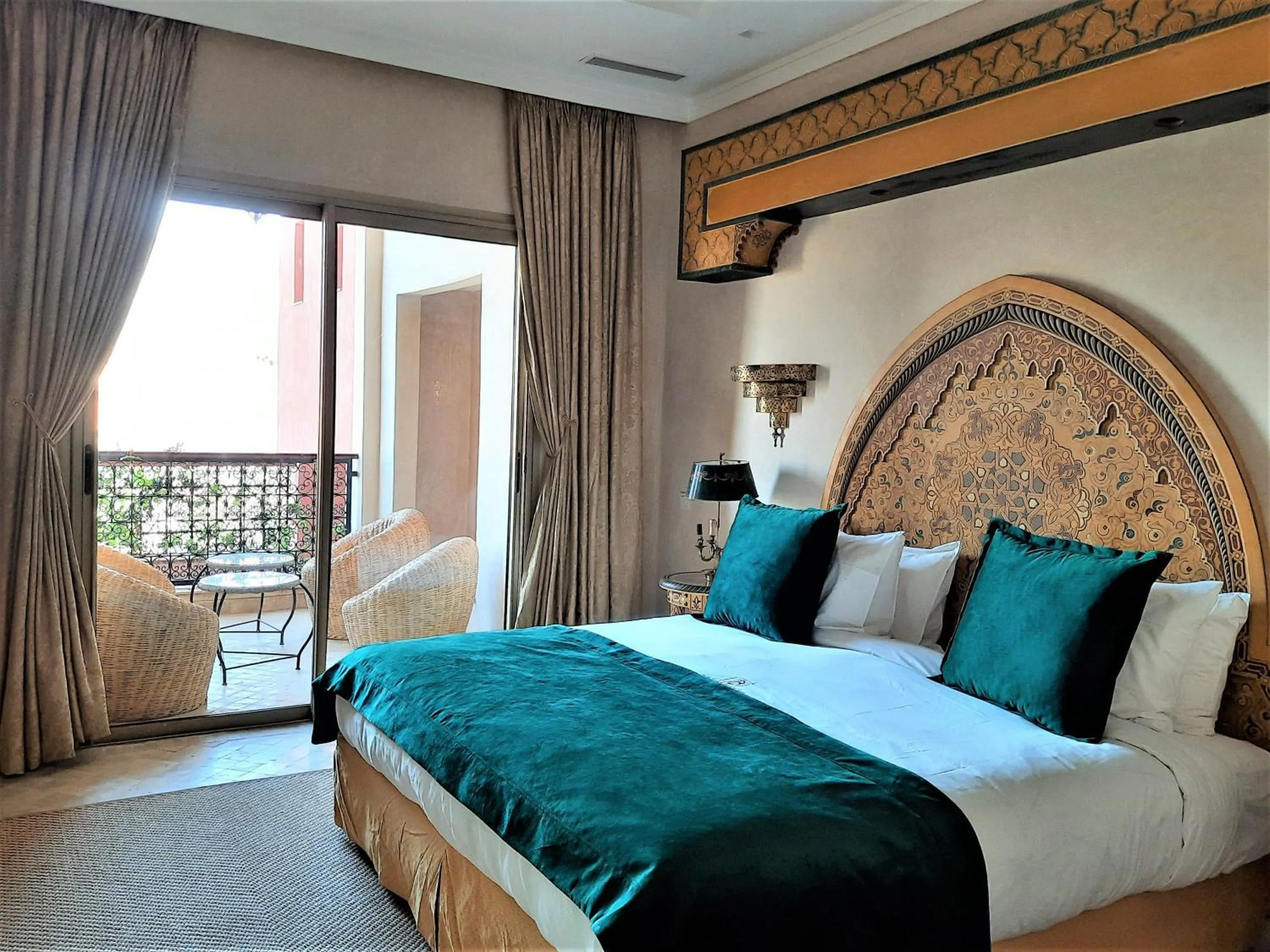 Bed in Borj Des Cascades & Spa