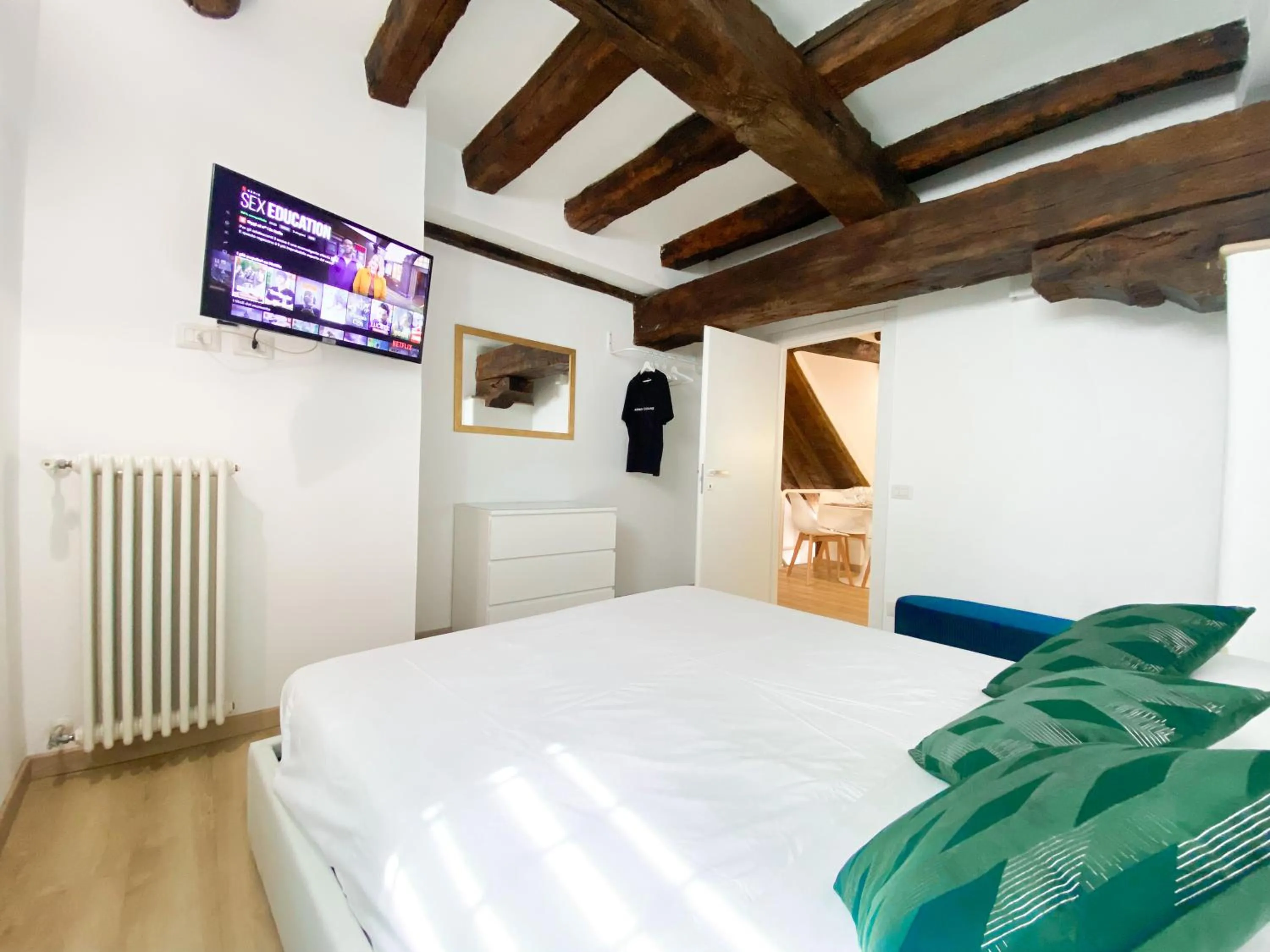 Bedroom, Bed in Trastevere alla Renella