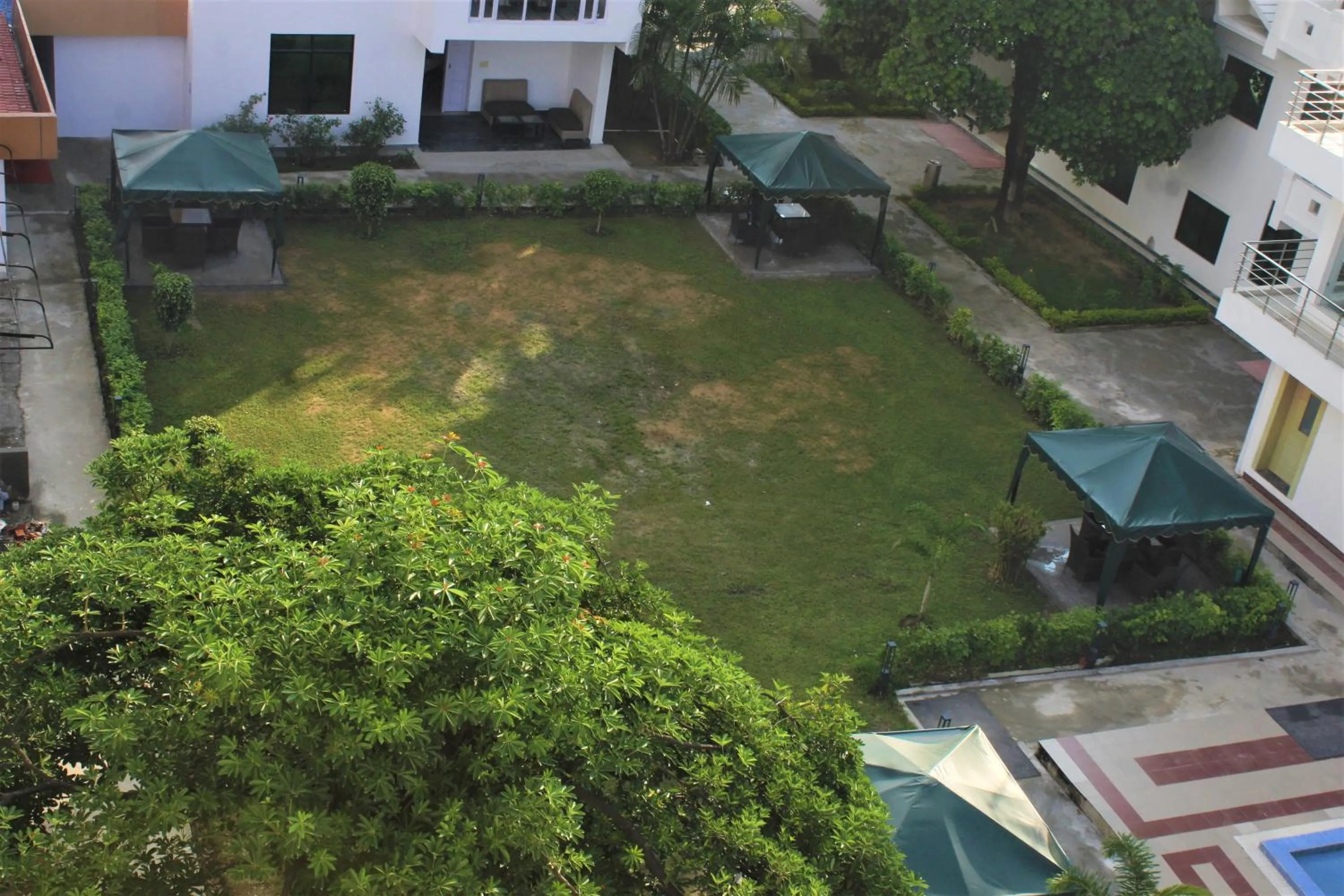 Garden view in Hotel Starlight