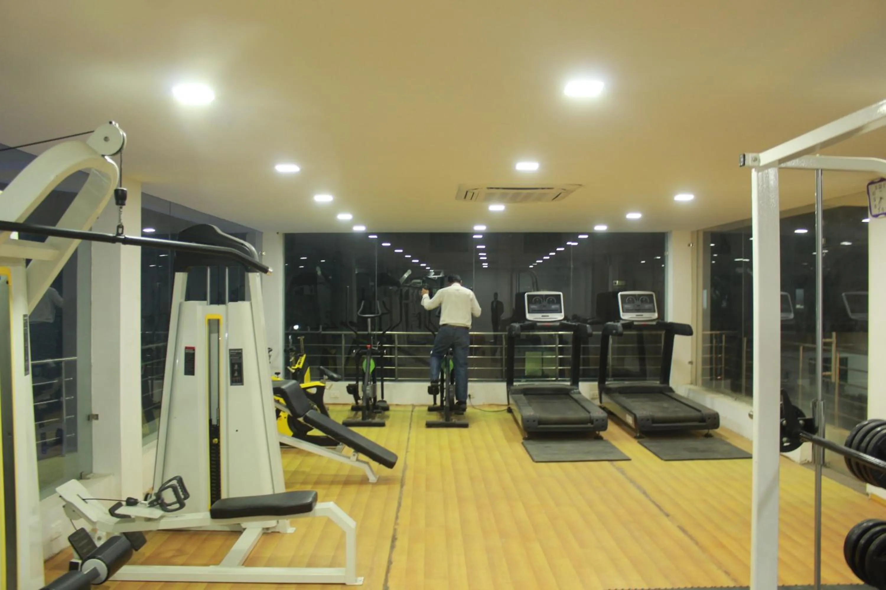 Fitness centre/facilities in Hotel Starlight
