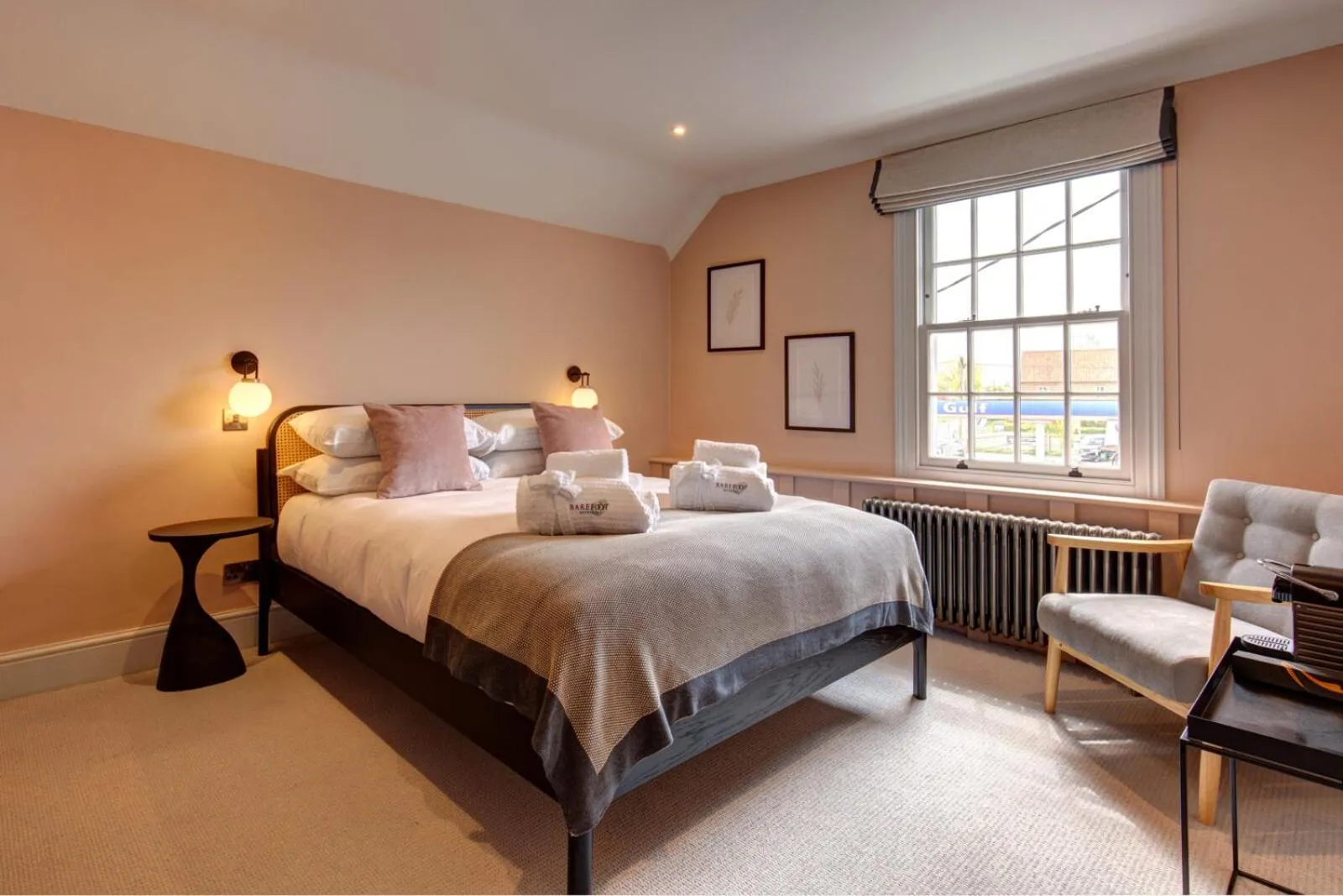 Photo of the whole room, Bed in The Railway Hotel by Barefoot Retreats