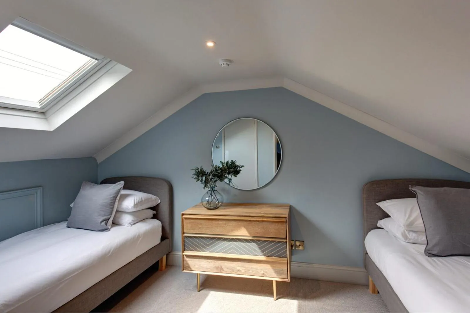 Bedroom, Bed in The Railway Hotel by Barefoot Retreats