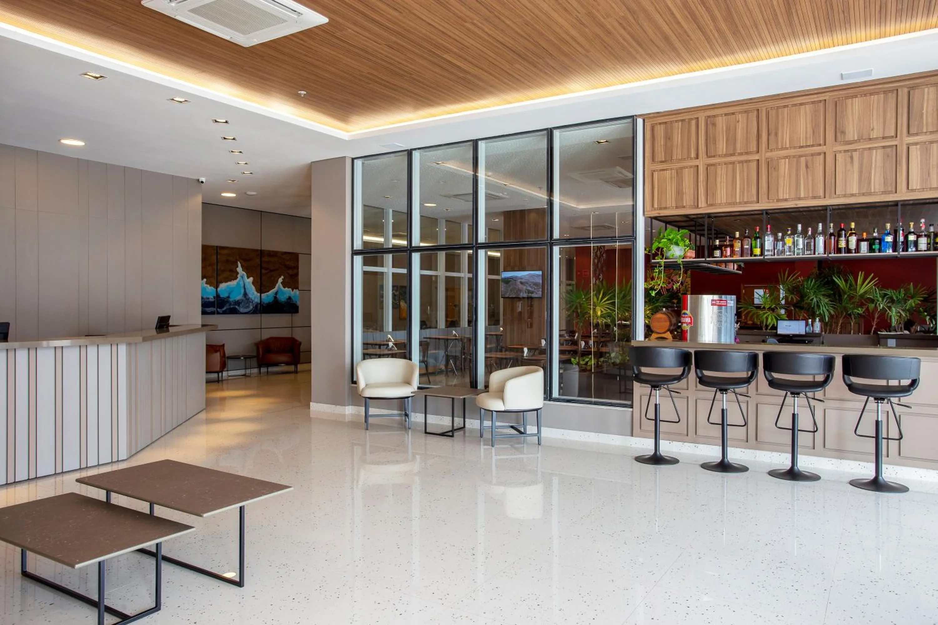 Lobby or reception in Slaviero Rondonópolis Centro