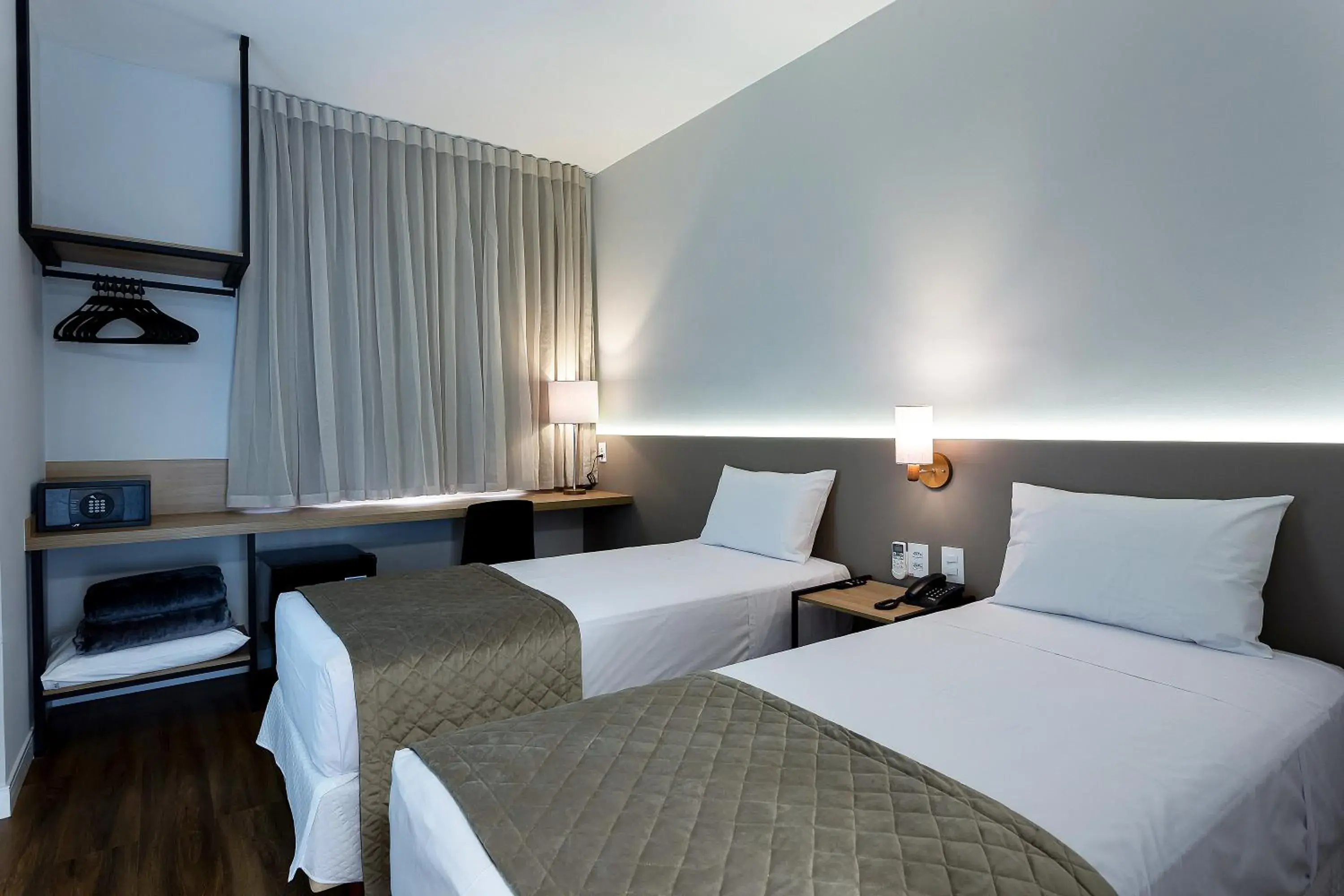 Deluxe Twin Room - single occupancy in Nacional Inn Rondonópolis Deluxe Twin Room - single occupancy in Nacional Inn Rondonópolis