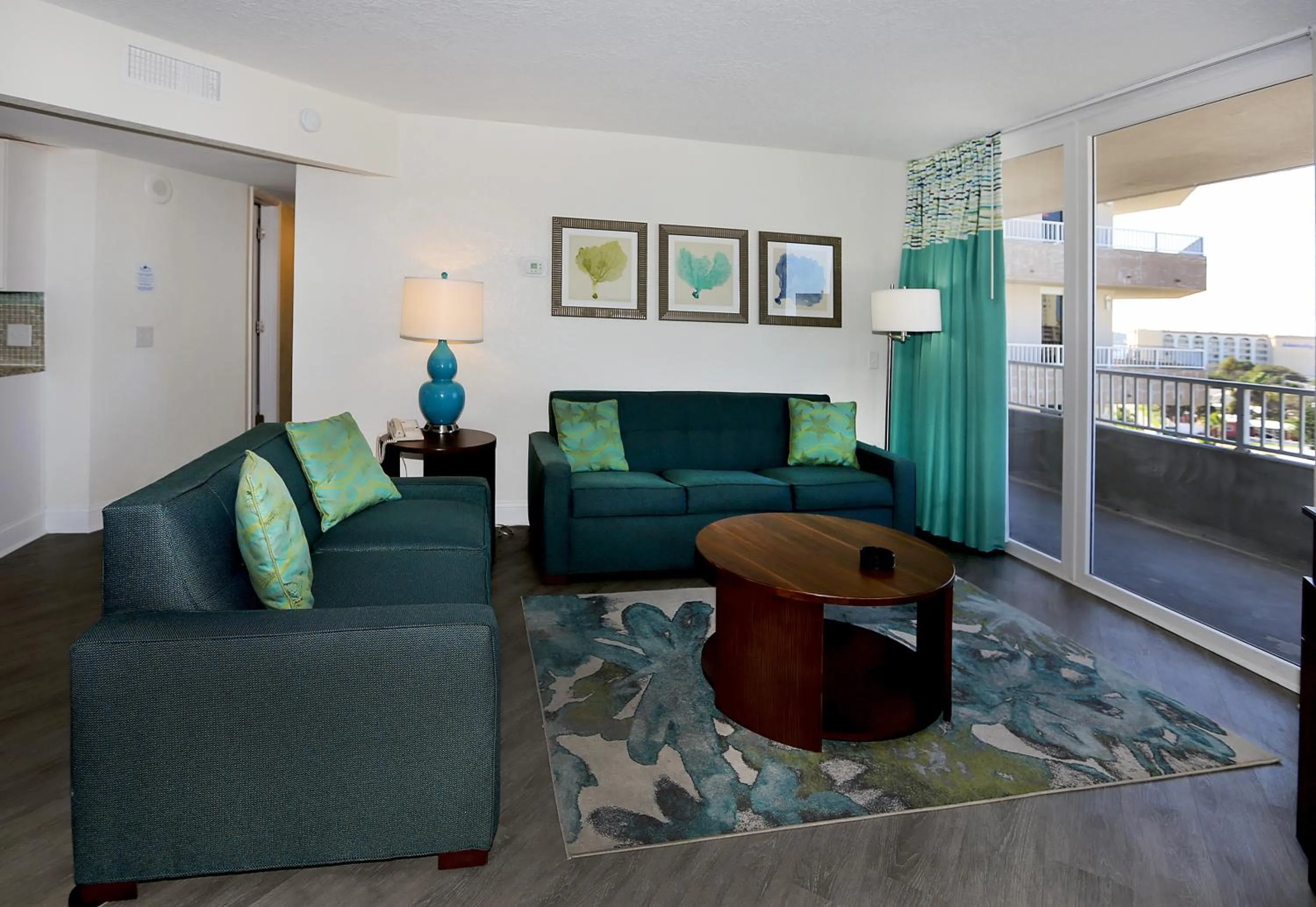 Living room in Atlantic Terrace