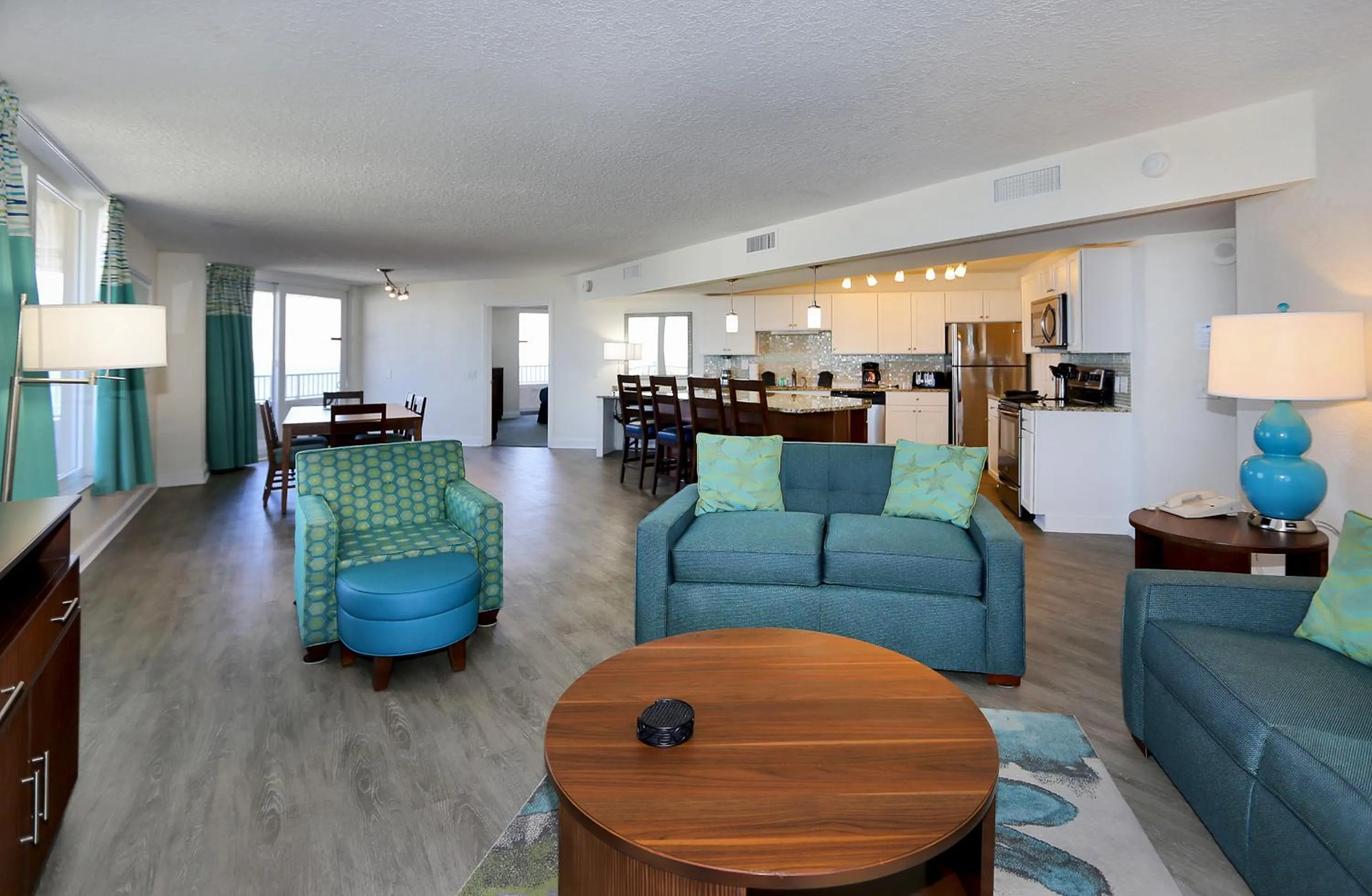 Living room in Atlantic Terrace