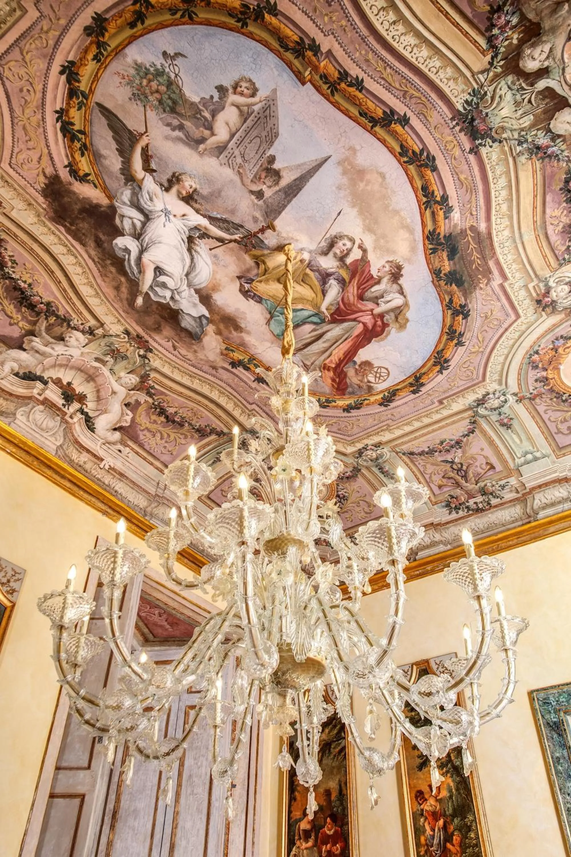 Decorative detail in Palazzo Doria Napoli