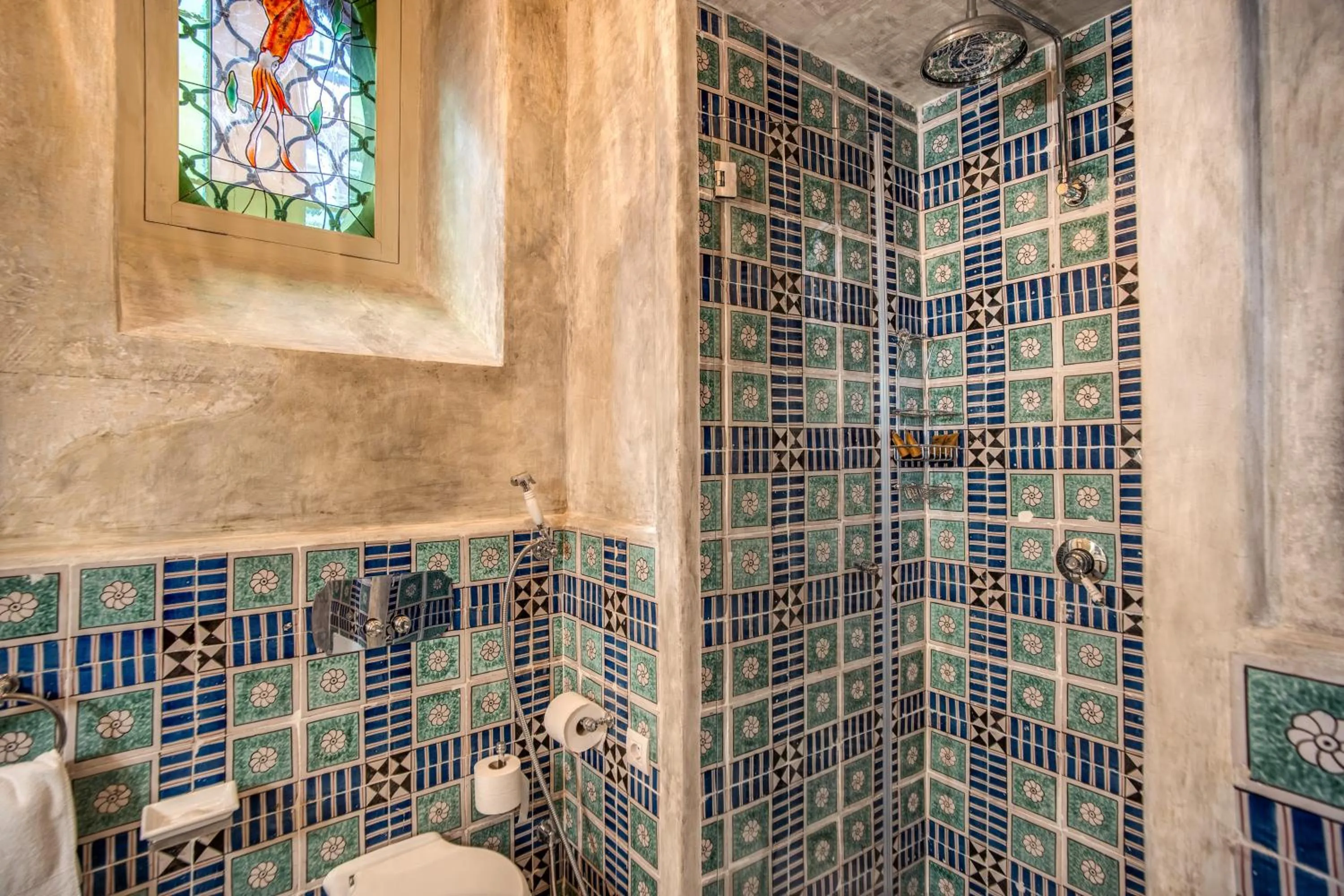 Shower in Palazzo Doria Napoli