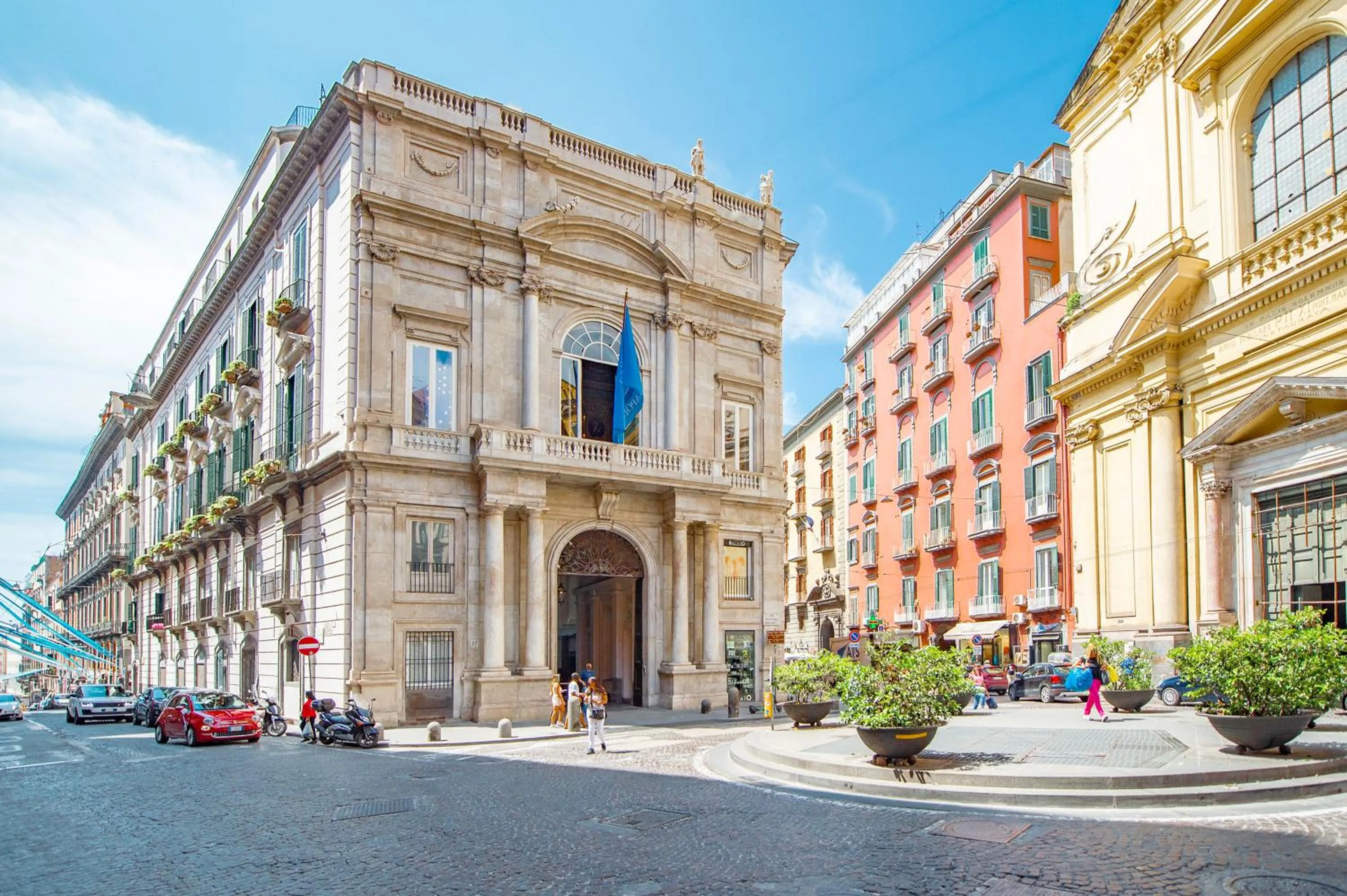 Property building in Palazzo Doria Napoli