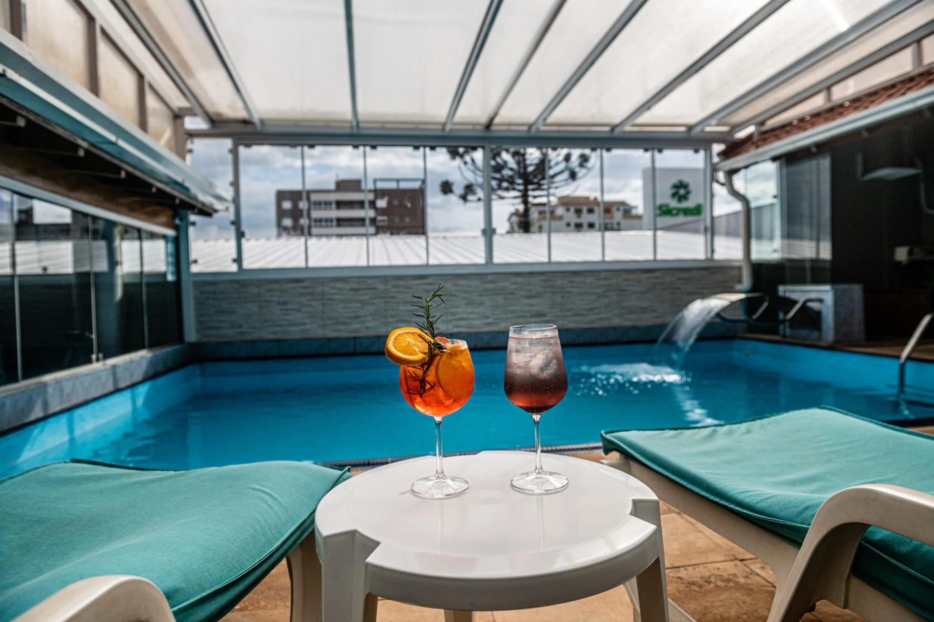 Swimming pool in FIKA Residence