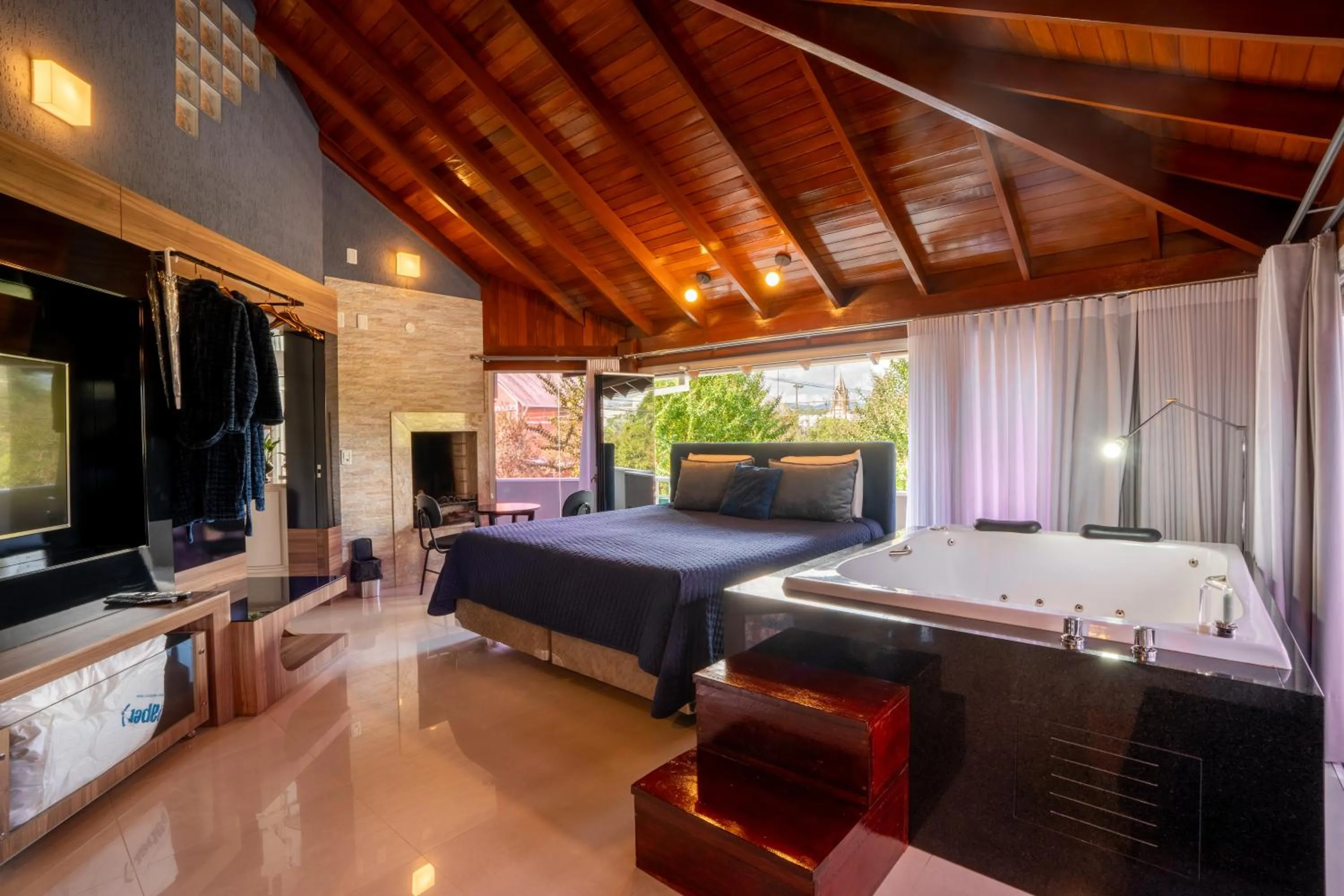 Bedroom, Bed in FIKA Residence