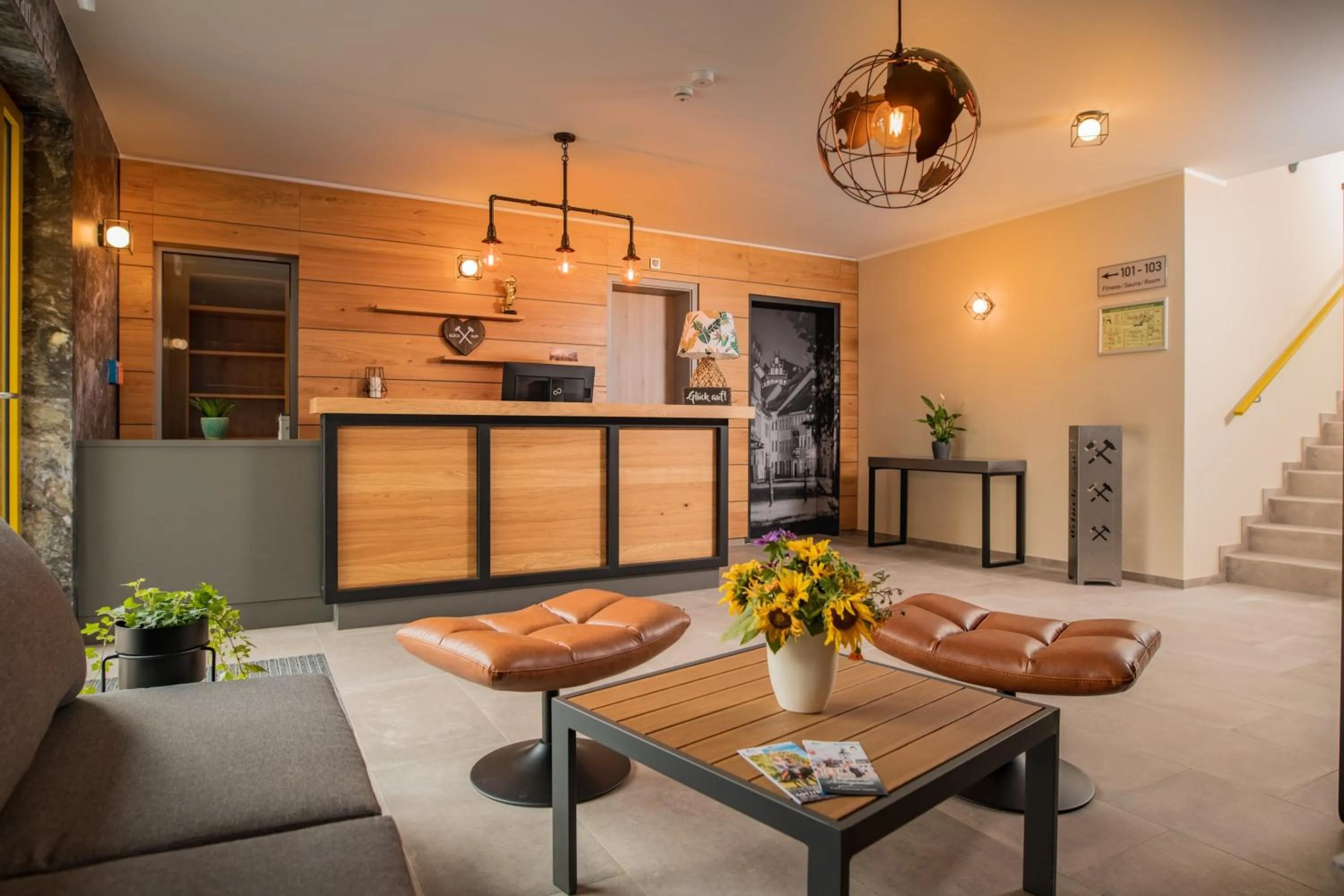 Lobby or reception in ELLY Hostel