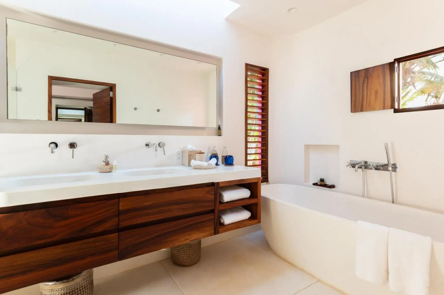 Bathroom in Playa Rosa Bungalows Careyes