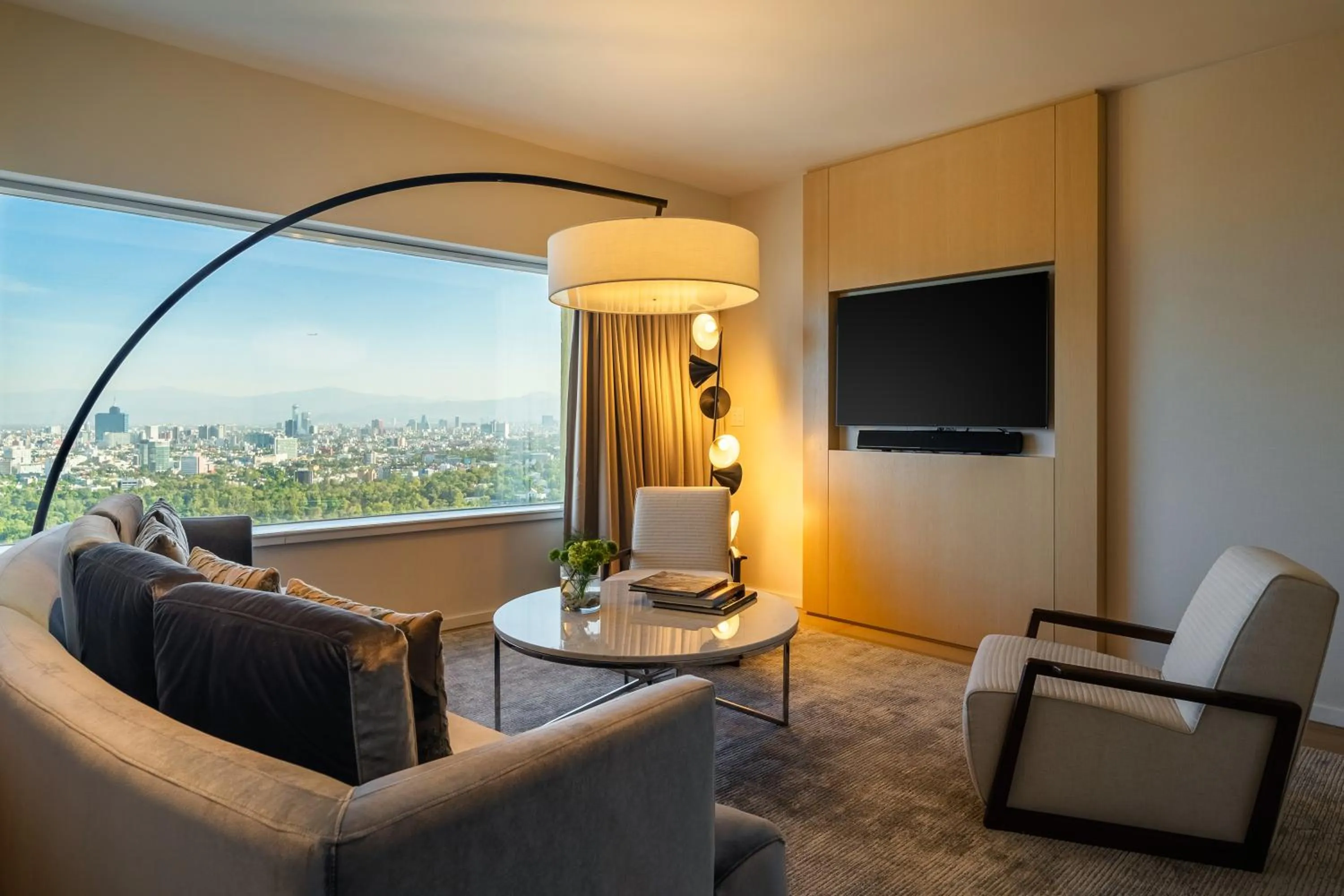 Seating area in Hyatt Regency Mexico City