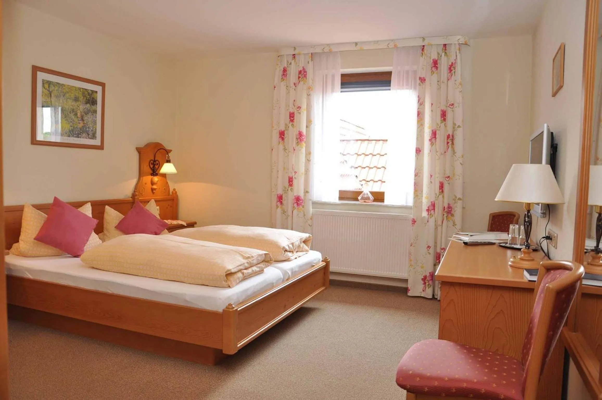 Bed in Landhotel Zur Pferdetränke