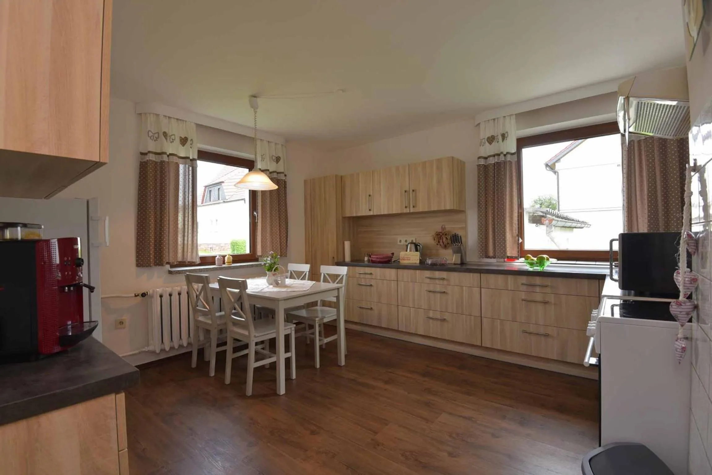 Kitchen or kitchenette in Landhotel Zur Pferdetränke