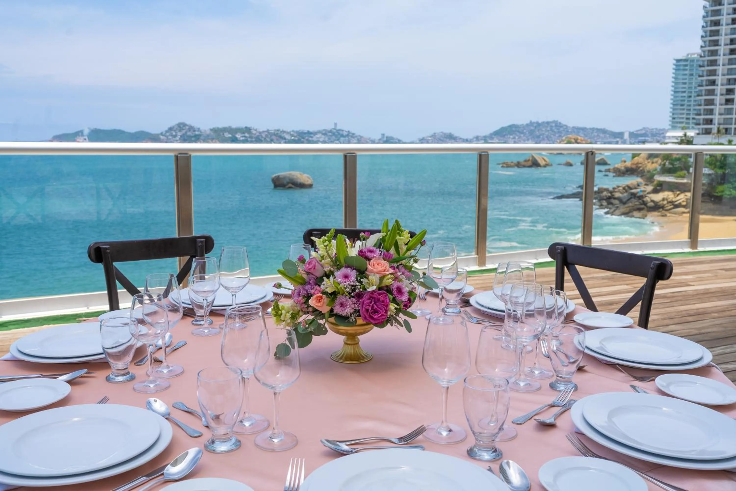 Balcony/Terrace in Hotel Amares Acapulco
