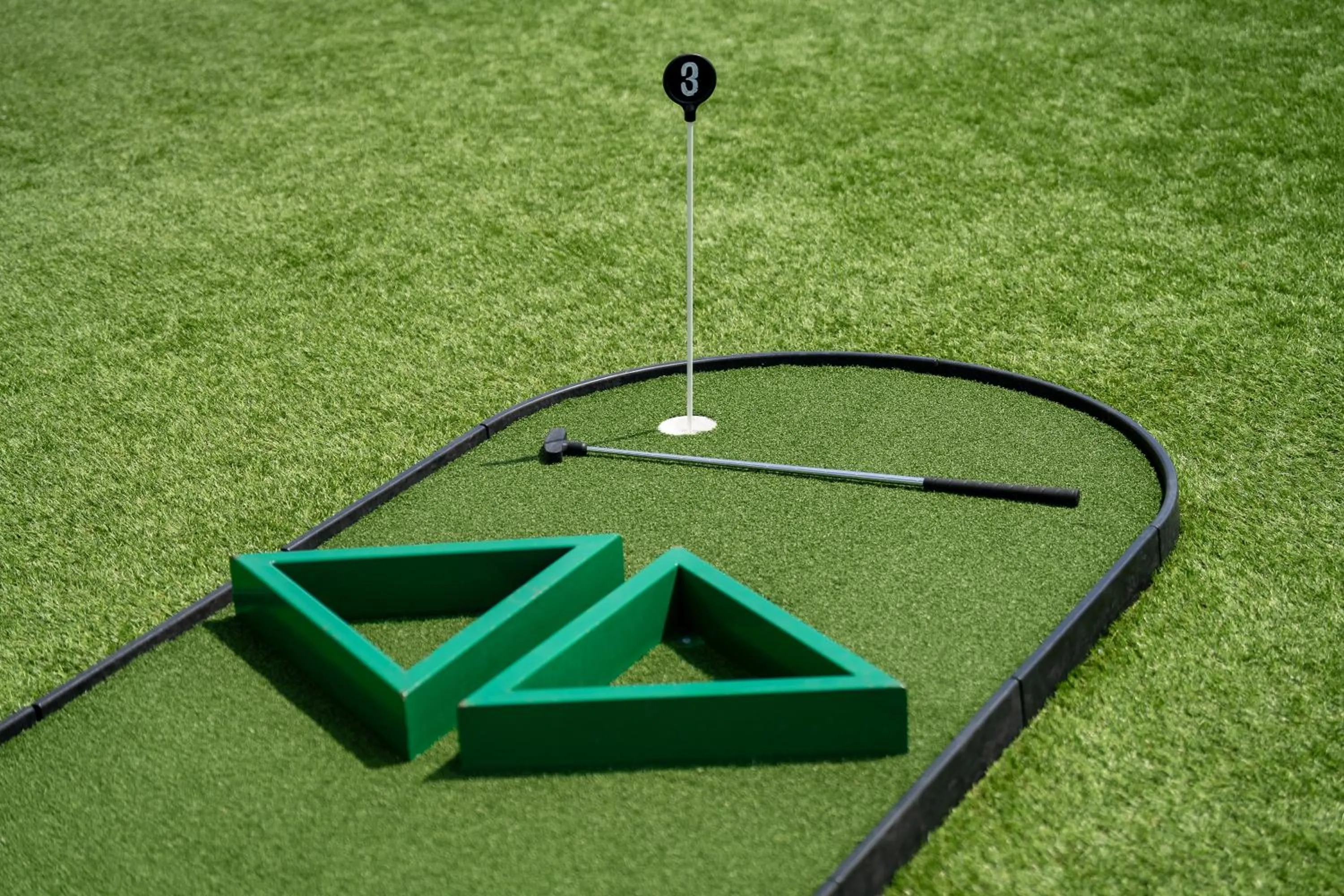 Minigolf in Hotel Amares Acapulco