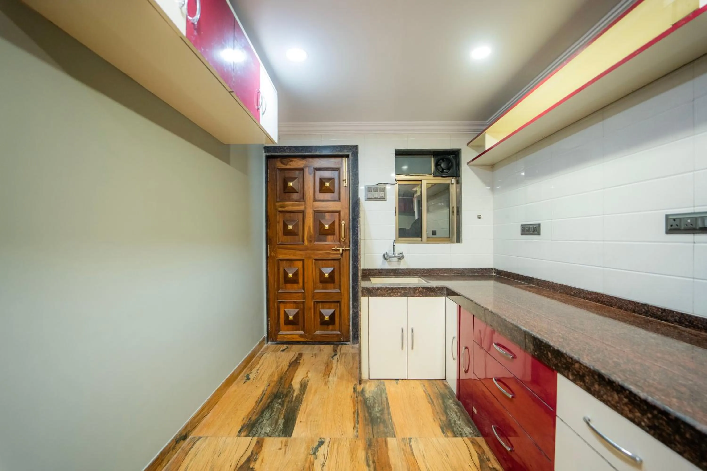 Kitchen or kitchenette in Bagicha villa and cottage