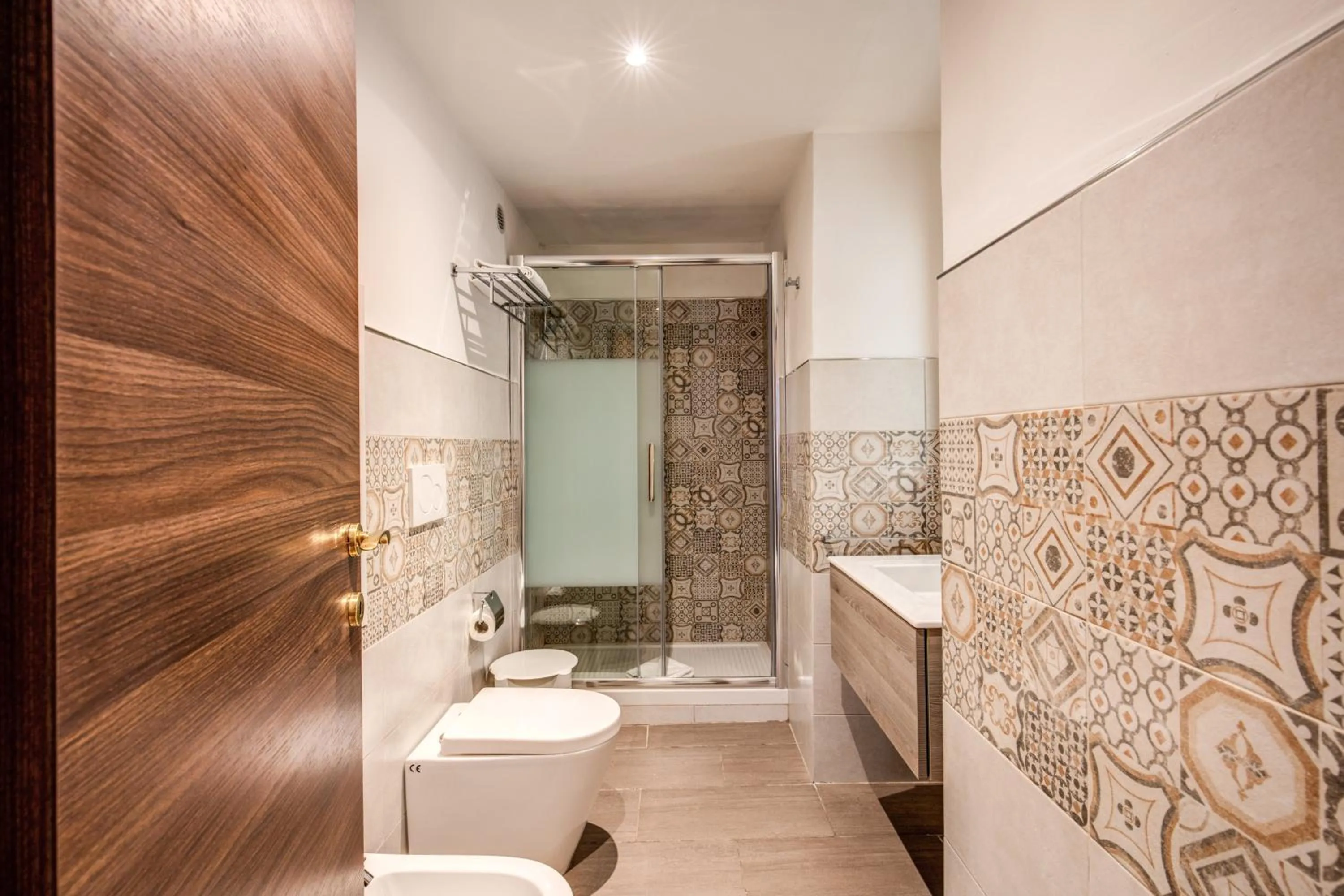 Bathroom in House Garden