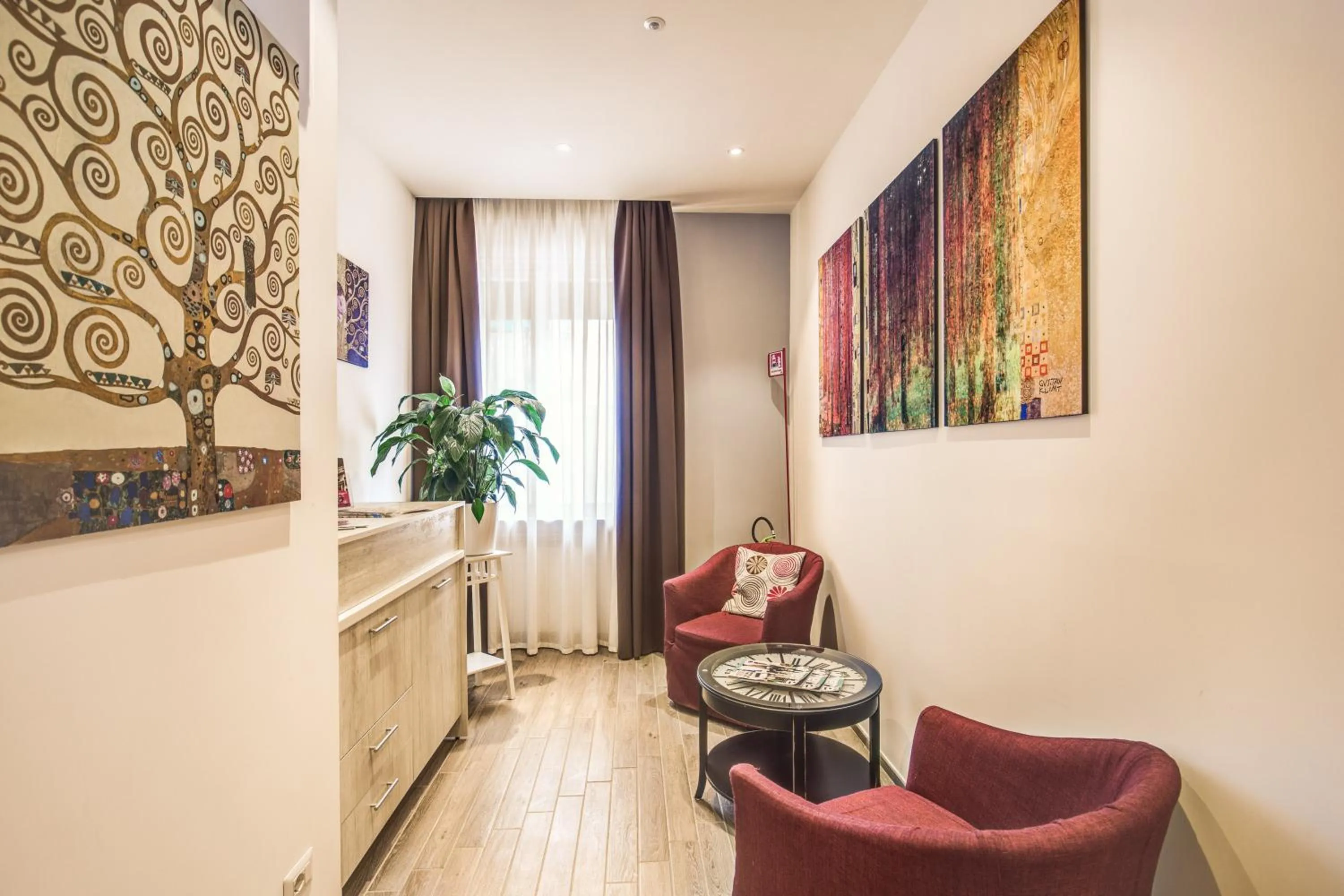 Lobby or reception in House Garden