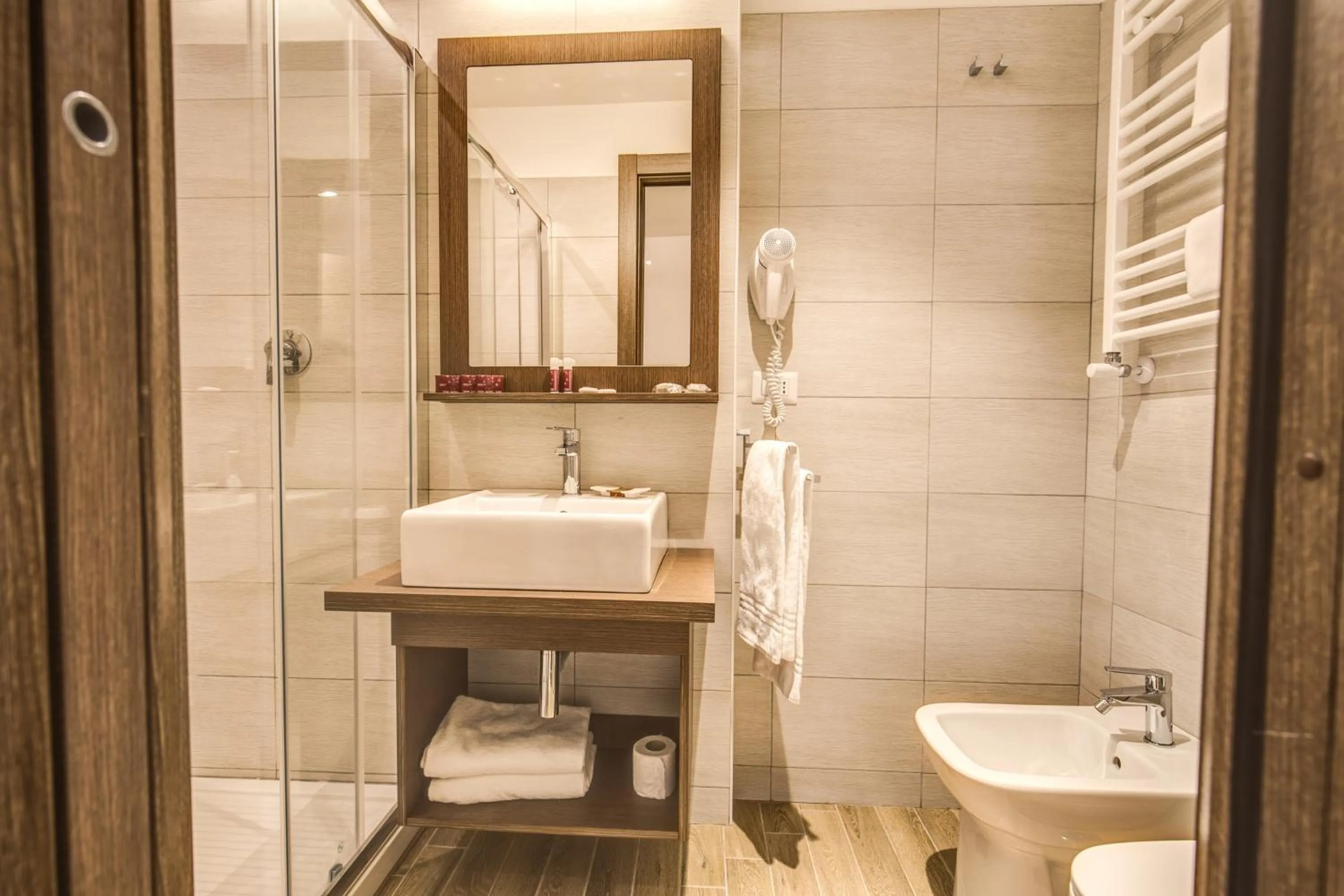 Bathroom in House Garden