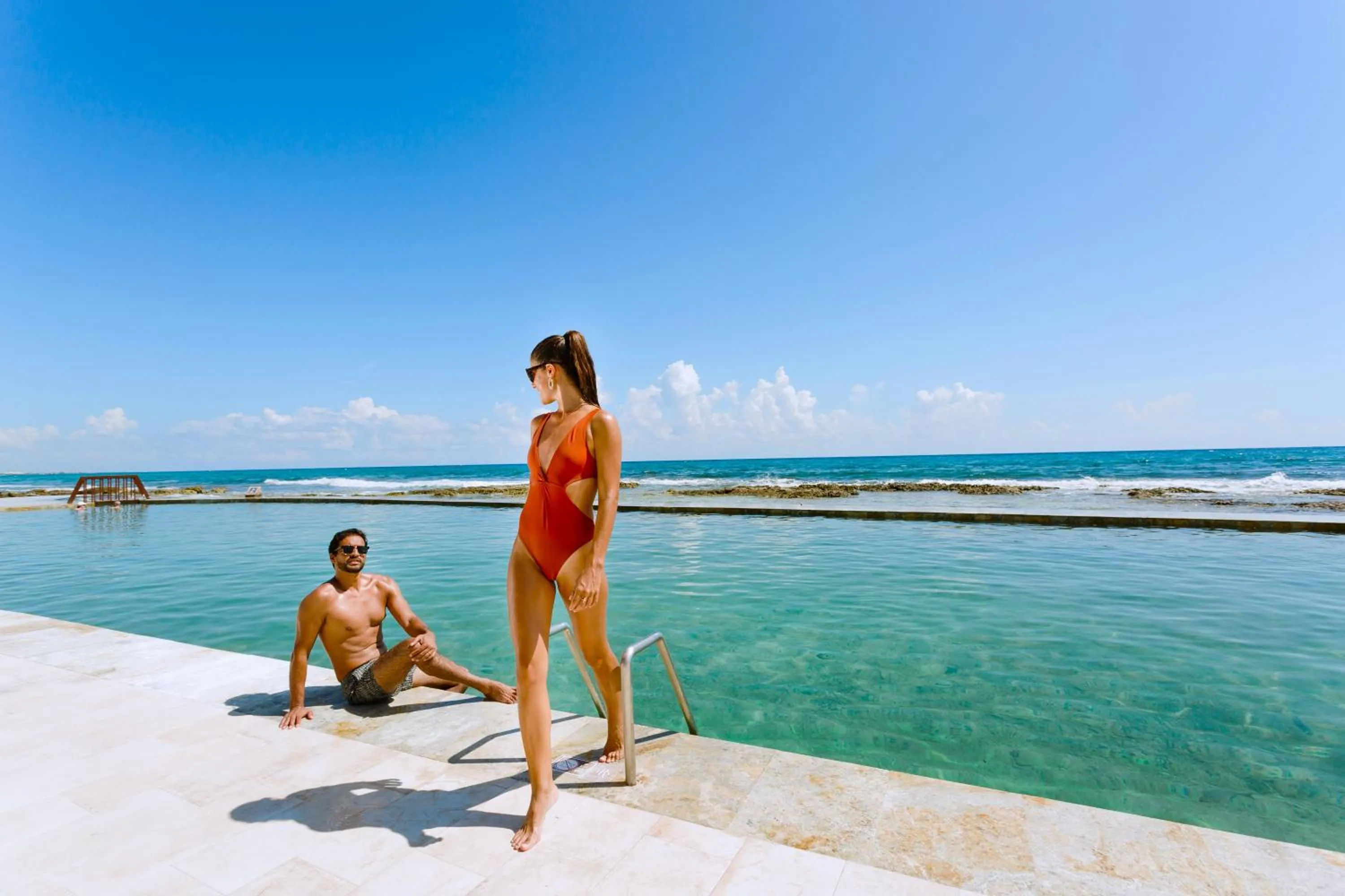 Swimming pool in TRS Yucatan Hotel - Adults Only