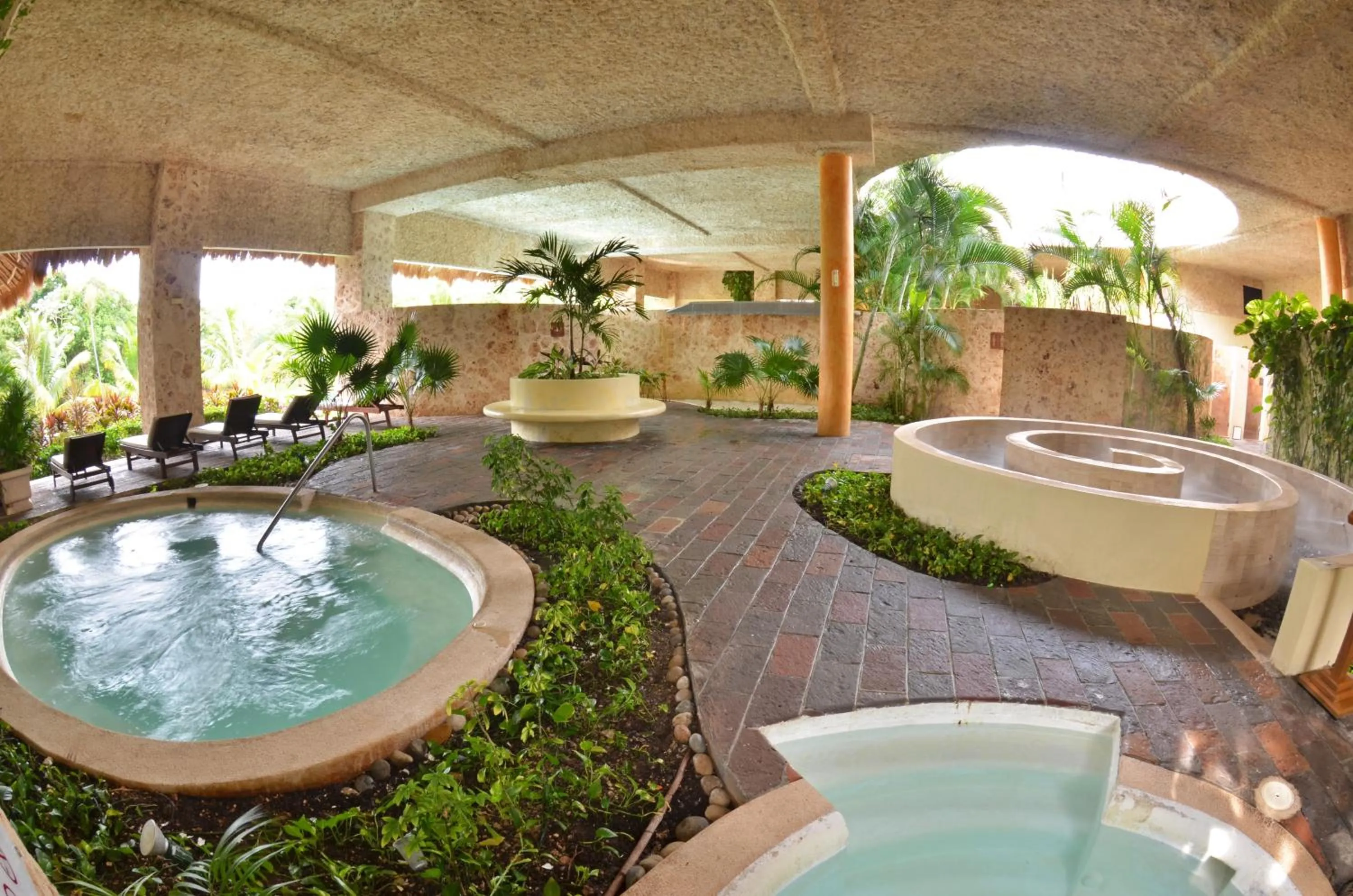 Hot Spring Bath in TRS Yucatan Hotel - Adults Only