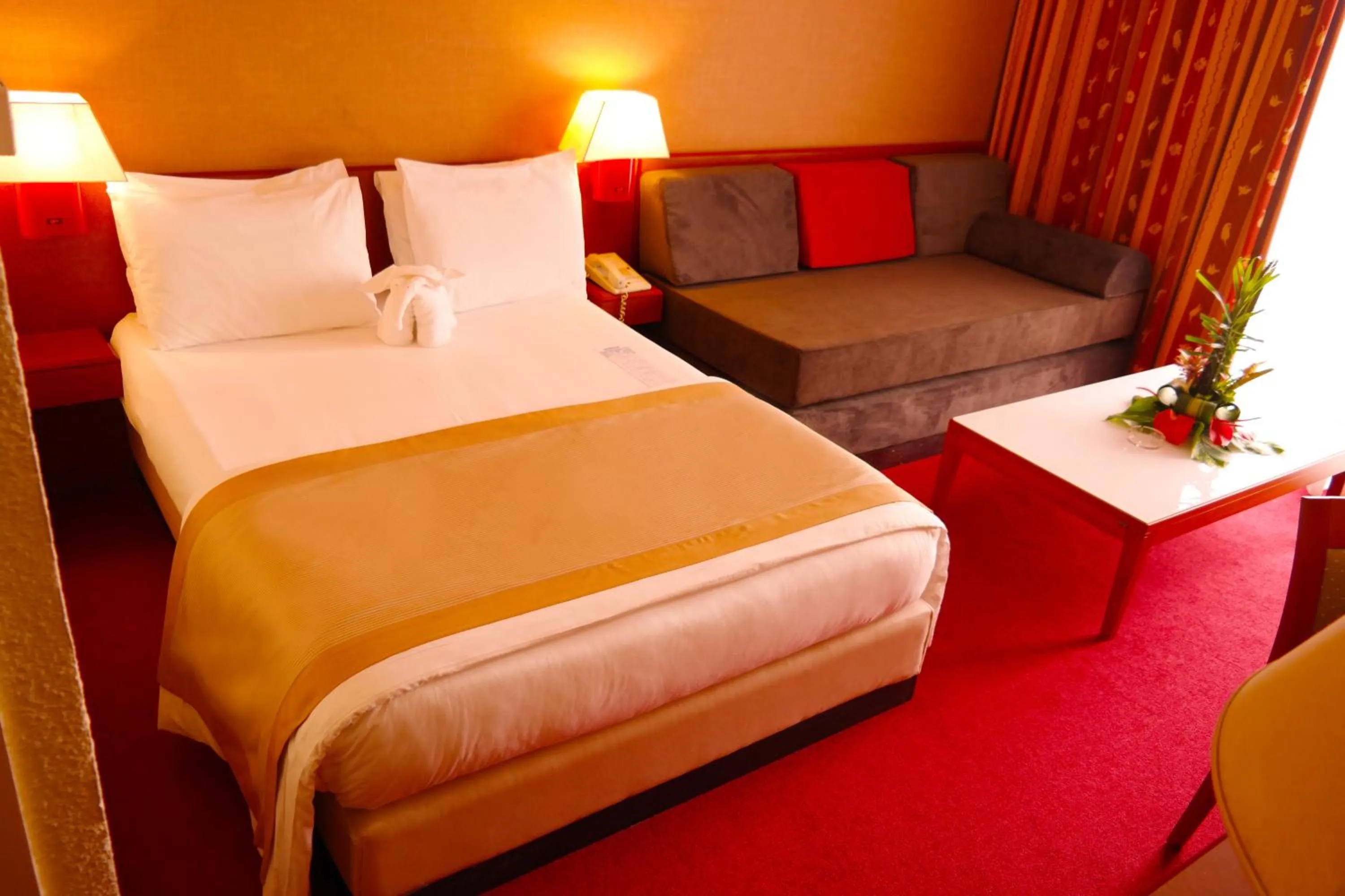 Day, Bed in Hôtel Sawa