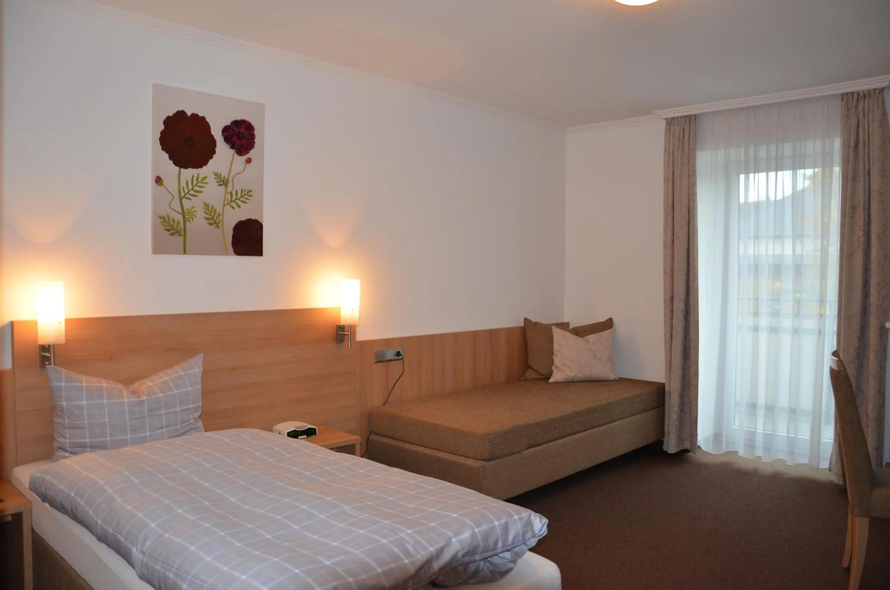 Bed in Gasthof Grofe