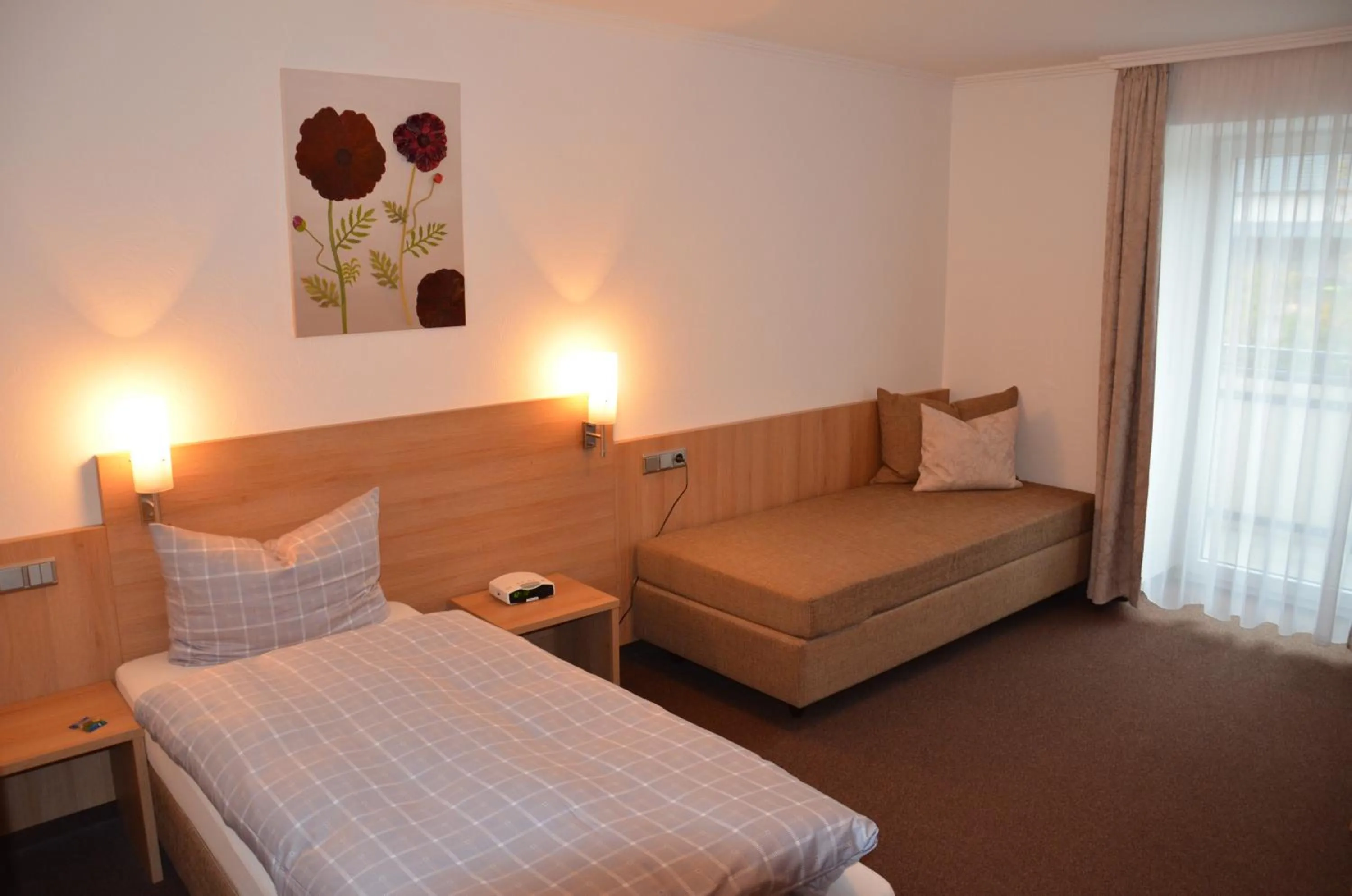 Bed in Gasthof Grofe