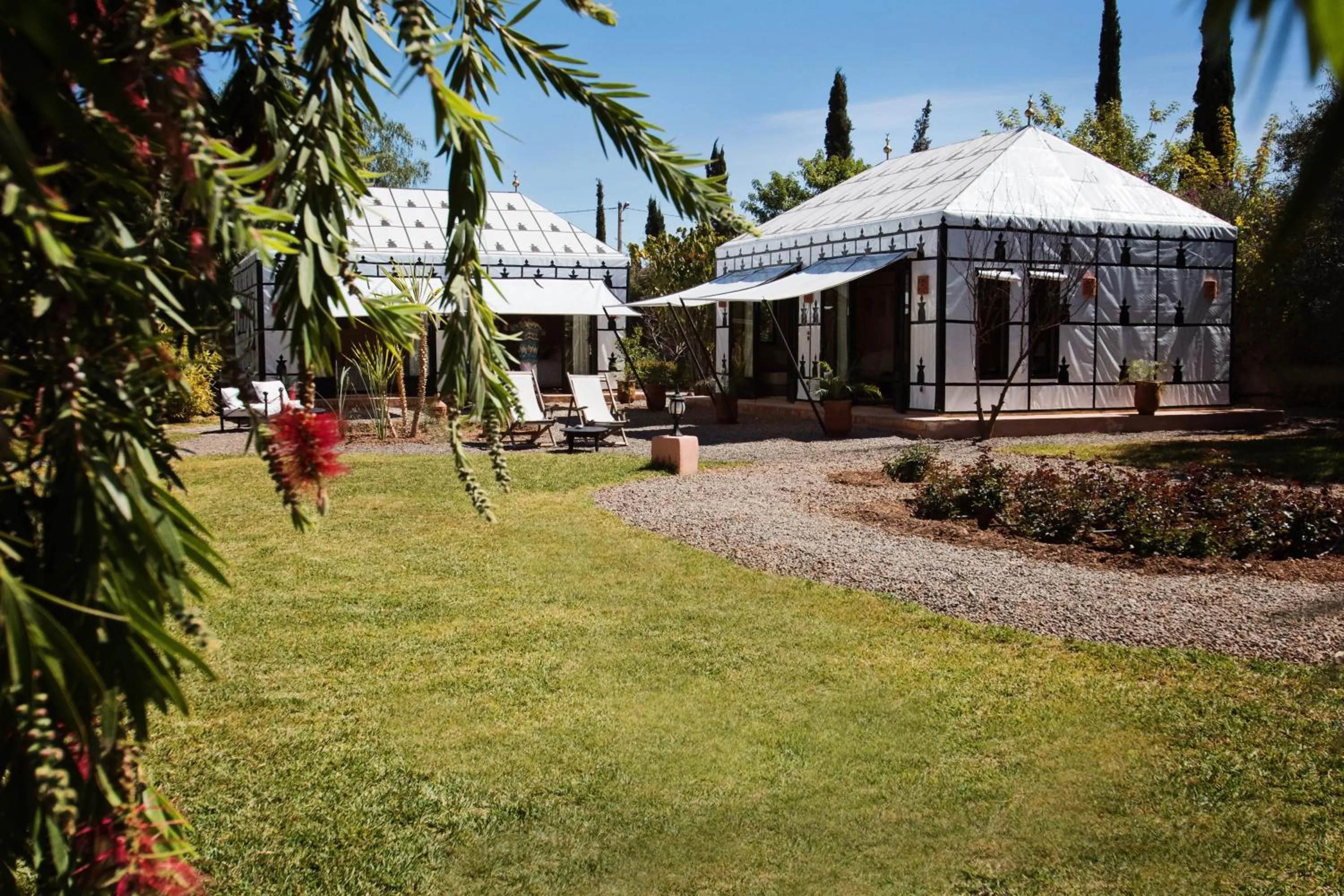 Garden view in Villa Dinari
