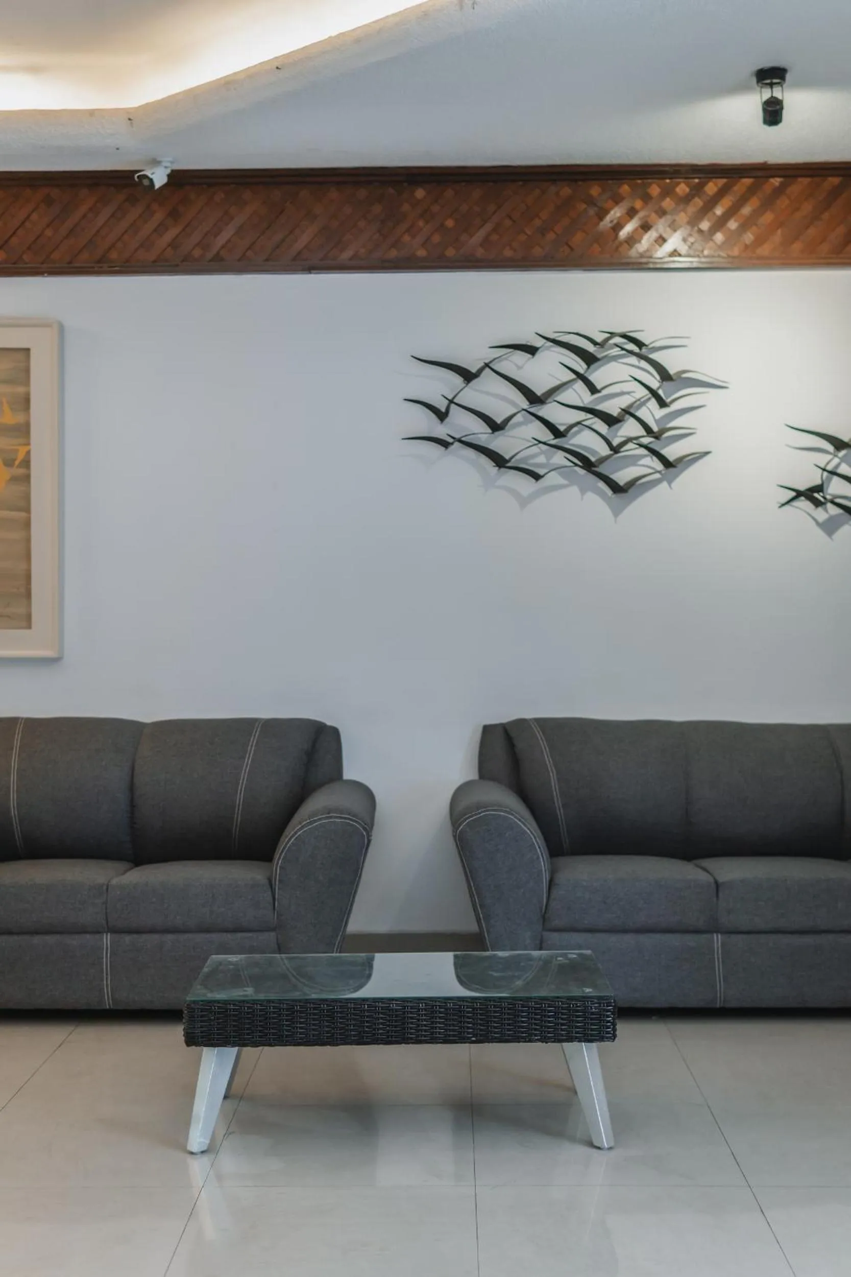 Seating area in Hotel Plaza Kokai Cancún