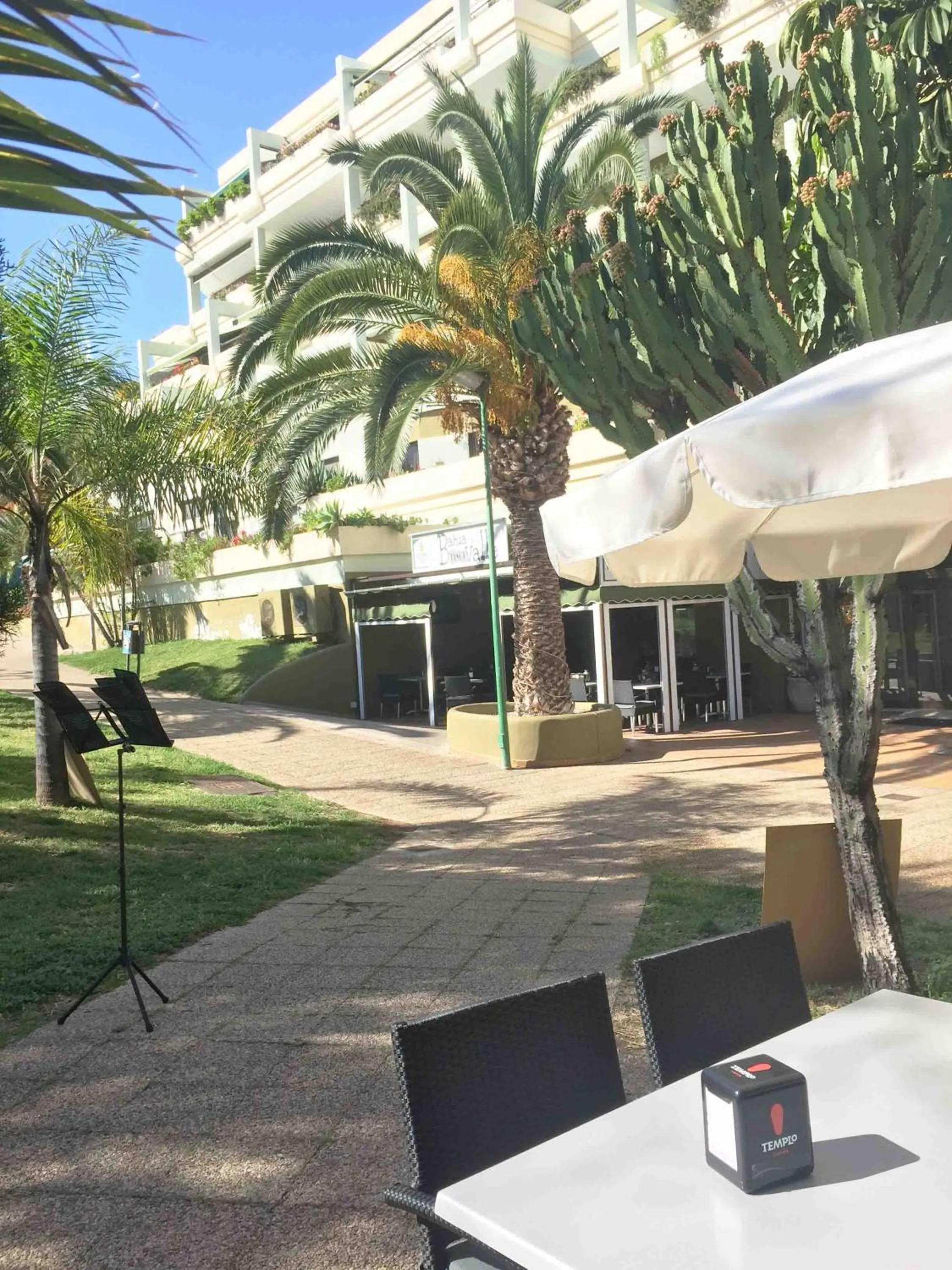 Garden in Apartamentos Bahia Playa