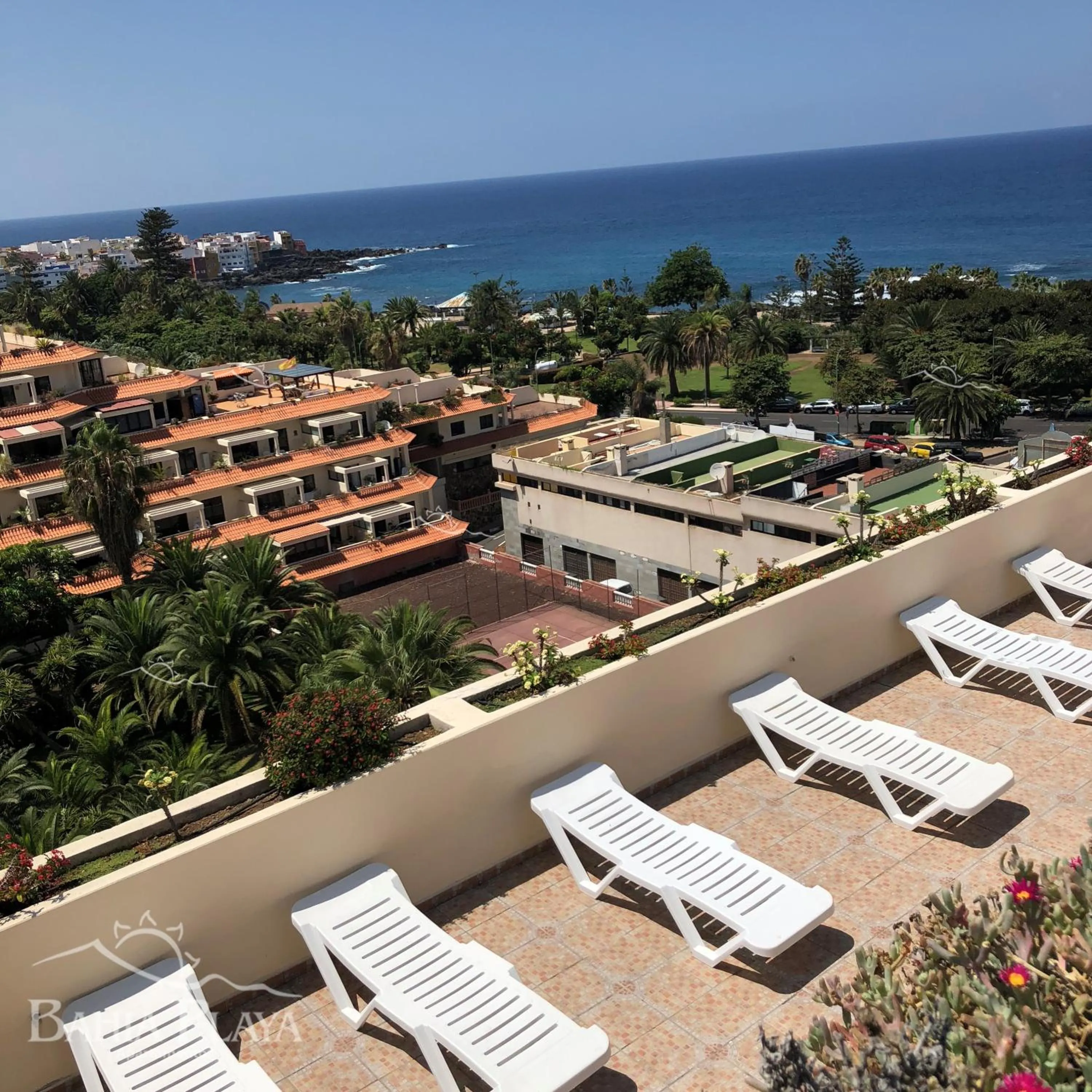 Garden view in Apartamentos Bahia Playa