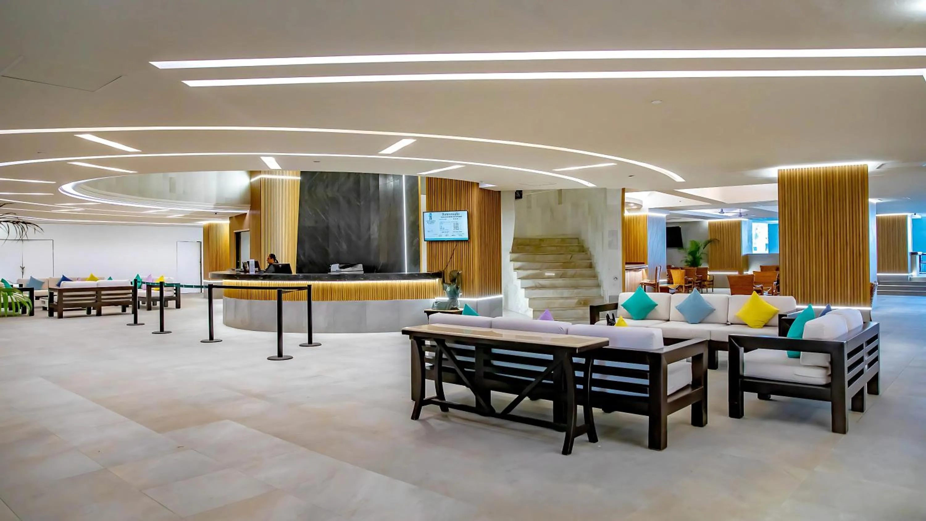 Living room in Copacabana Beach Hotel Acapulco