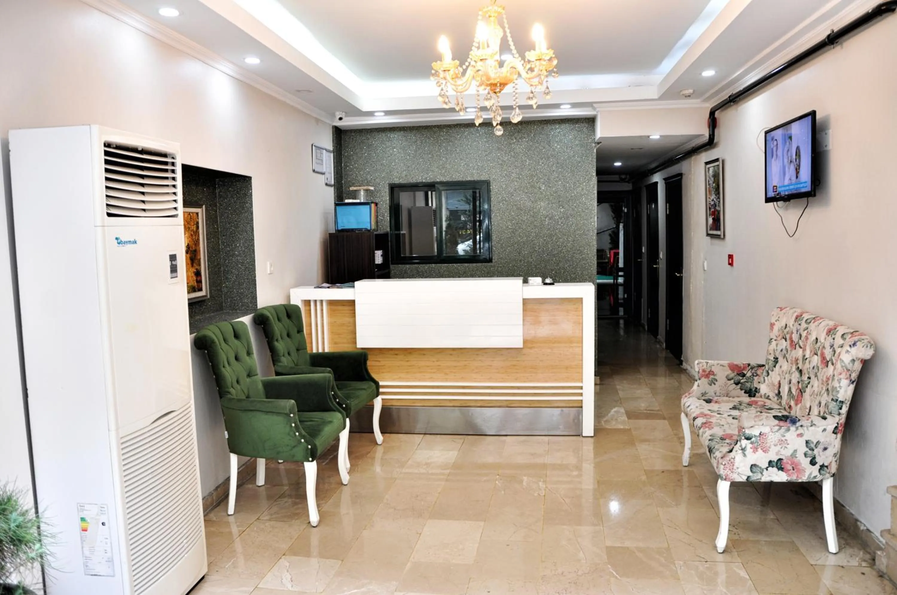 Lobby or reception in Monarch Hotel Istanbul