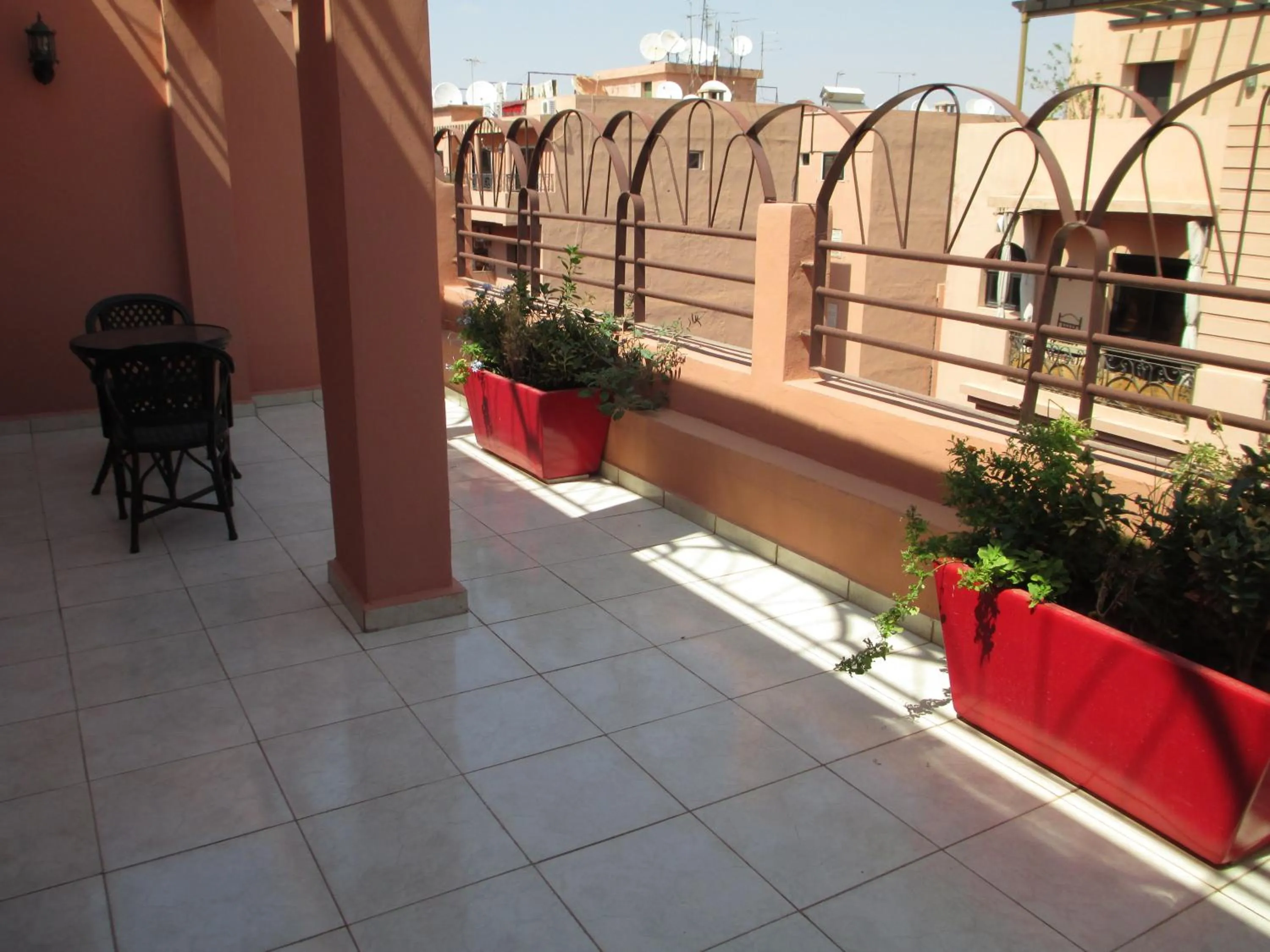 Balcony/Terrace in Hotel Gomassine