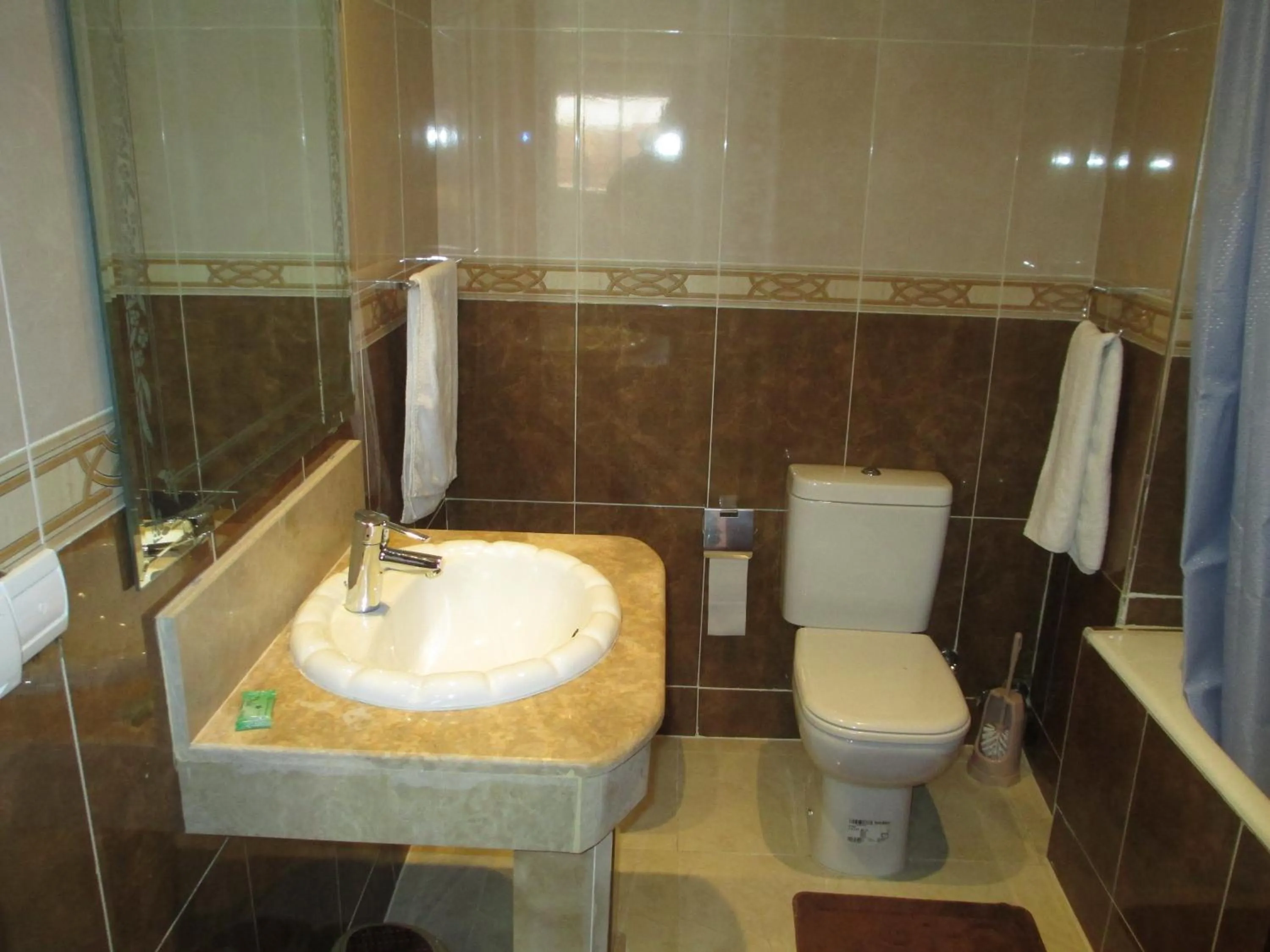 Bathroom in Hotel Gomassine