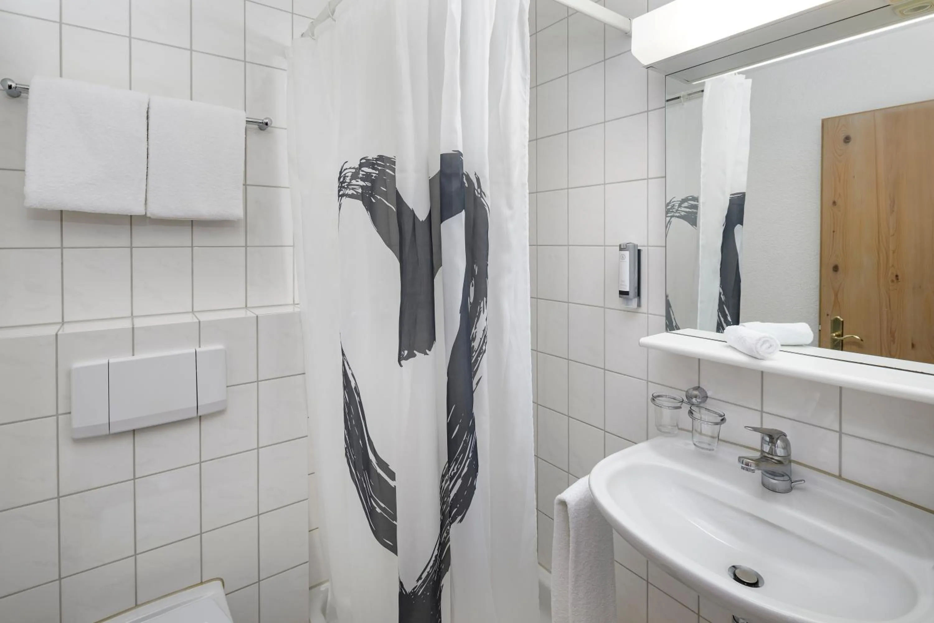 Shower in Hotel und Naturhaus Bellevue