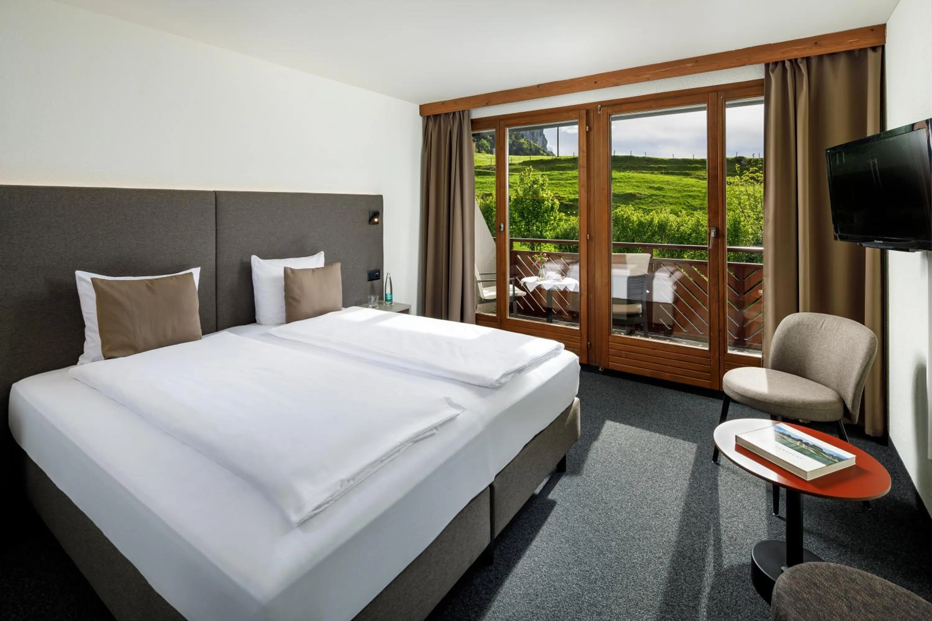 Bed in Hotel und Naturhaus Bellevue