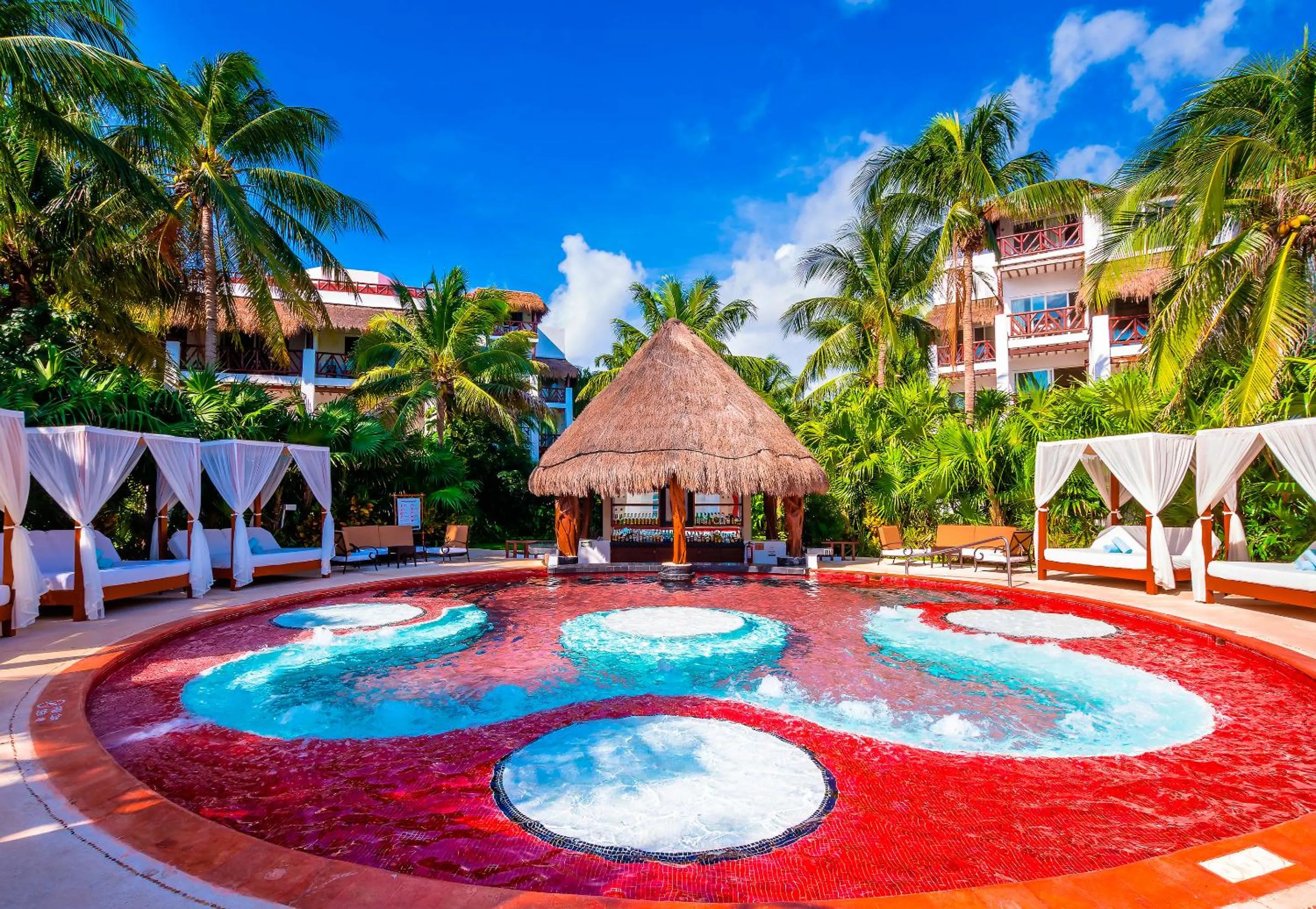 Hot Tub in Desire Riviera Maya Pearl Resort All Inclusive - Couples Only