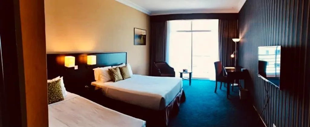 Bed in EHSAN SEAVIEW HOTEL PORT DICKSON