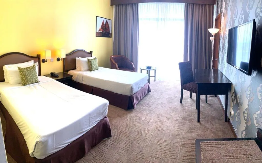 Bedroom, Bed in EHSAN SEAVIEW HOTEL PORT DICKSON