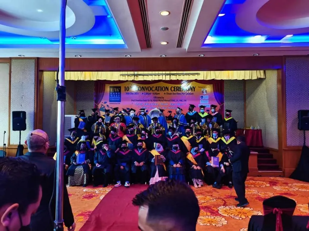 group of guests in EHSAN SEAVIEW HOTEL PORT DICKSON